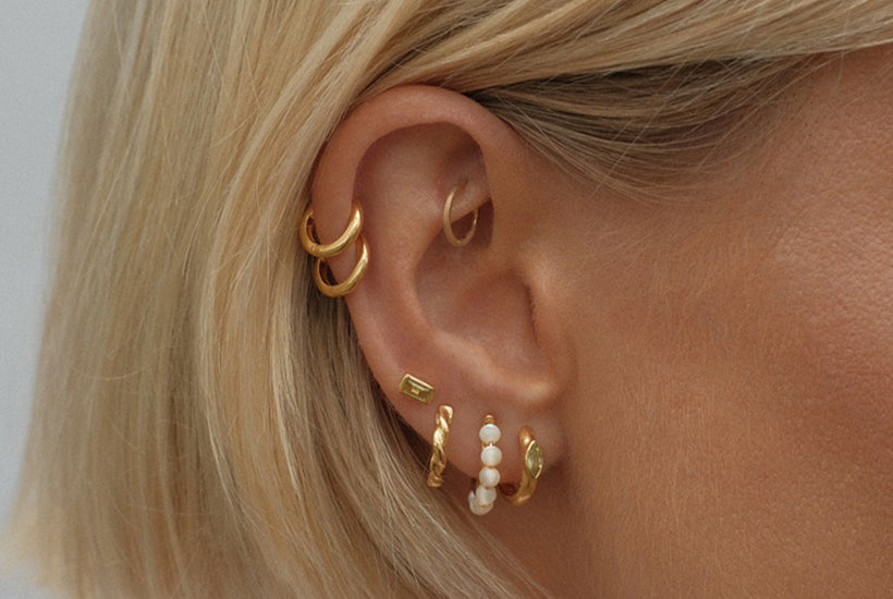 How to Stack Earrings