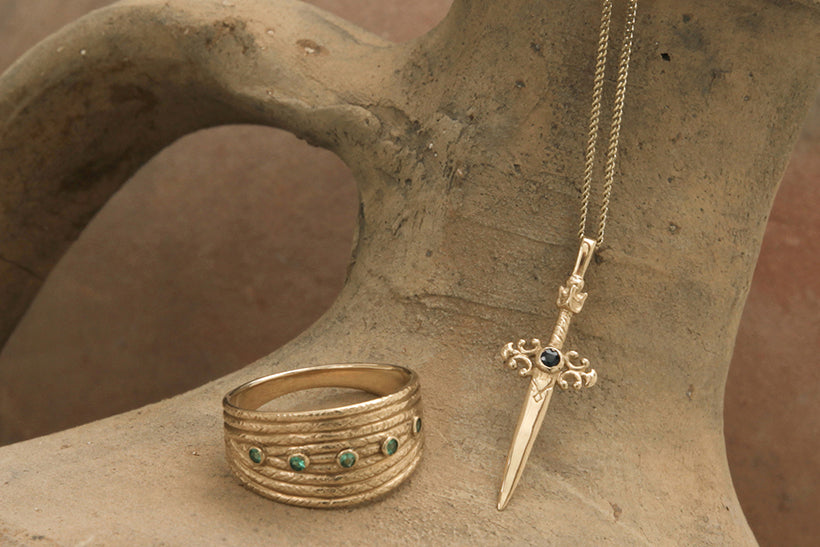 The Beauty & Symbolism of Sword Jewellery