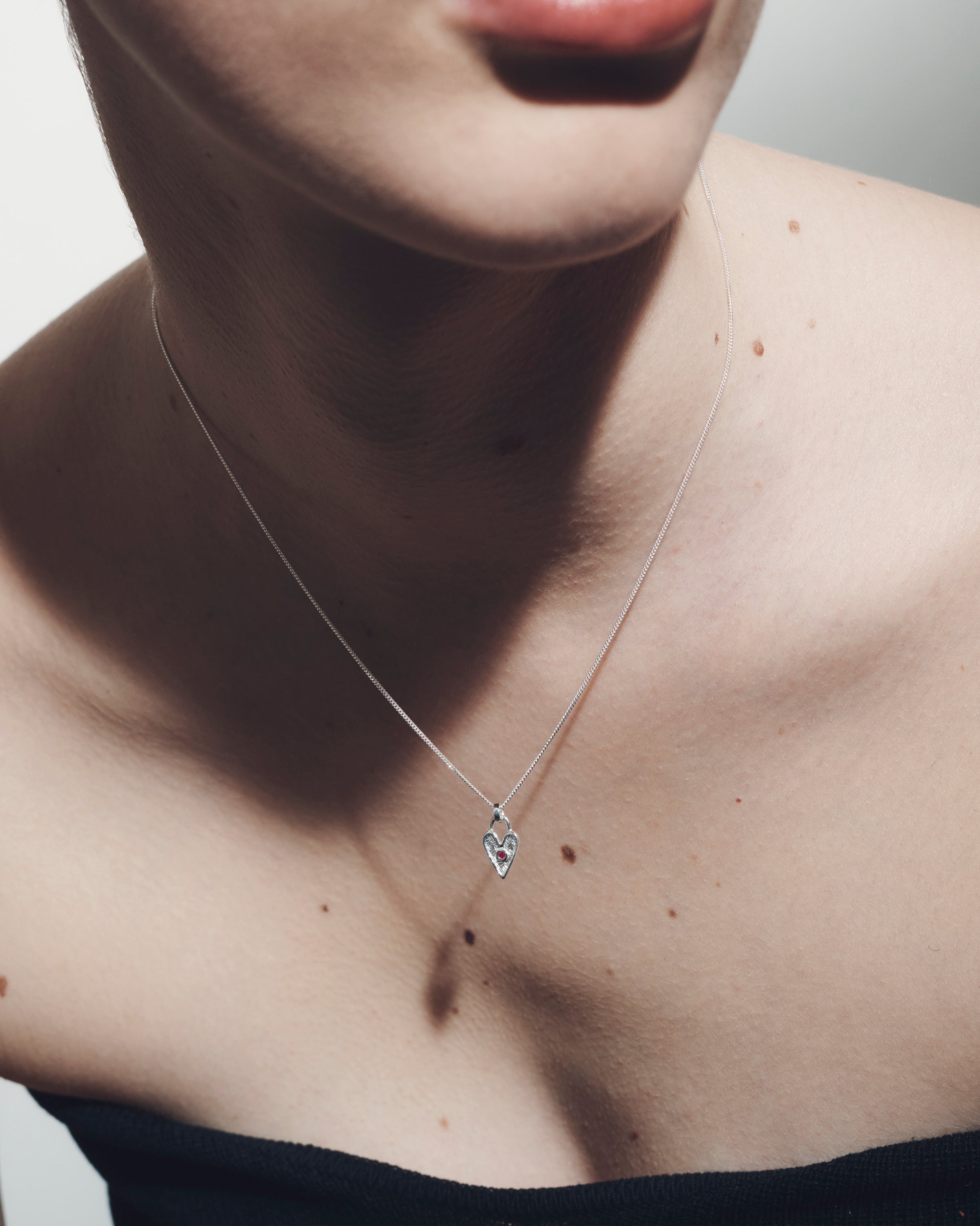 Amore Necklace Silver