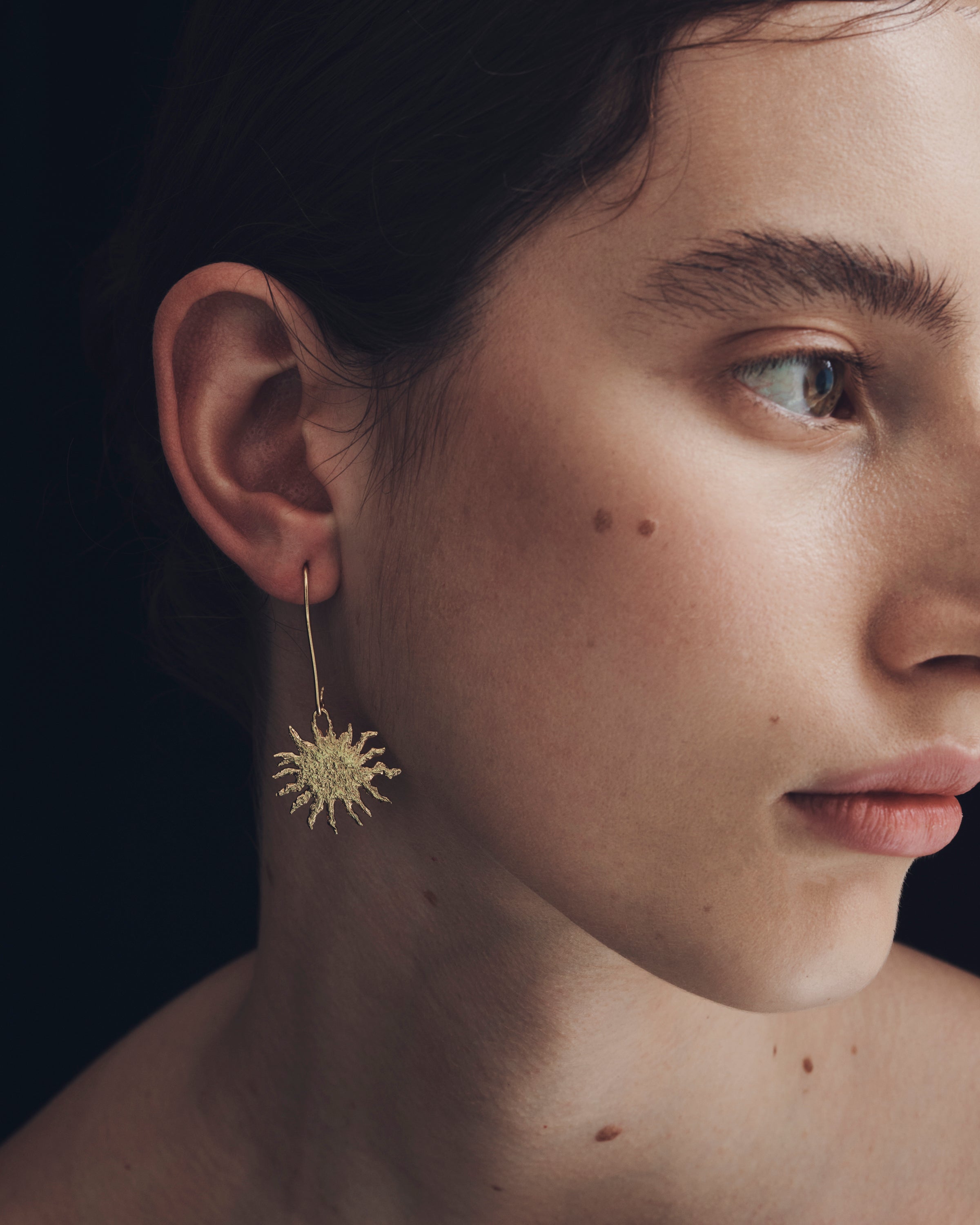 Soleil Earrings Gold Vermeil