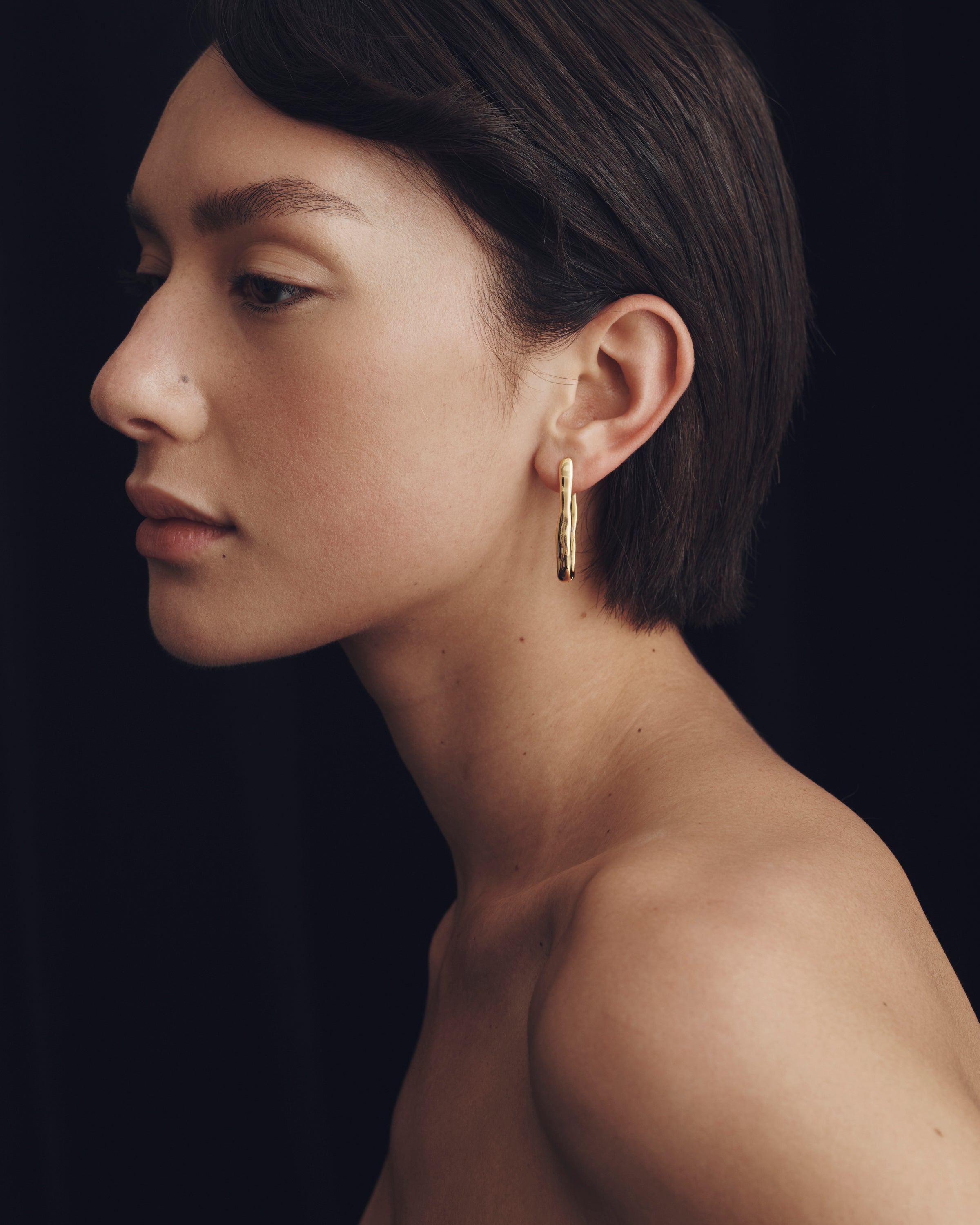 Kaolin Earrings Gold Vermeil