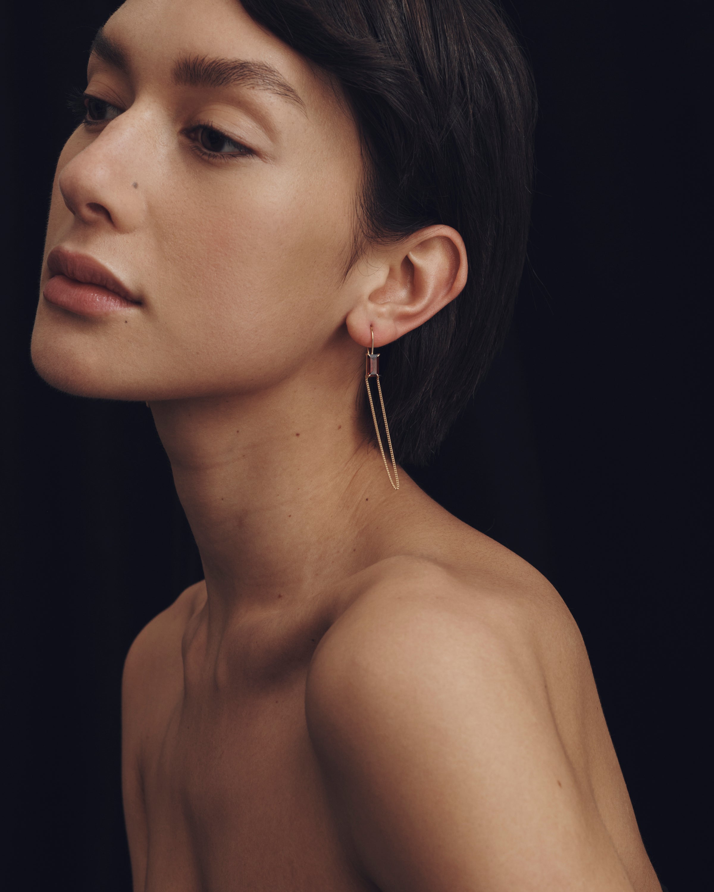 Ember Earrings Gold Vermeil