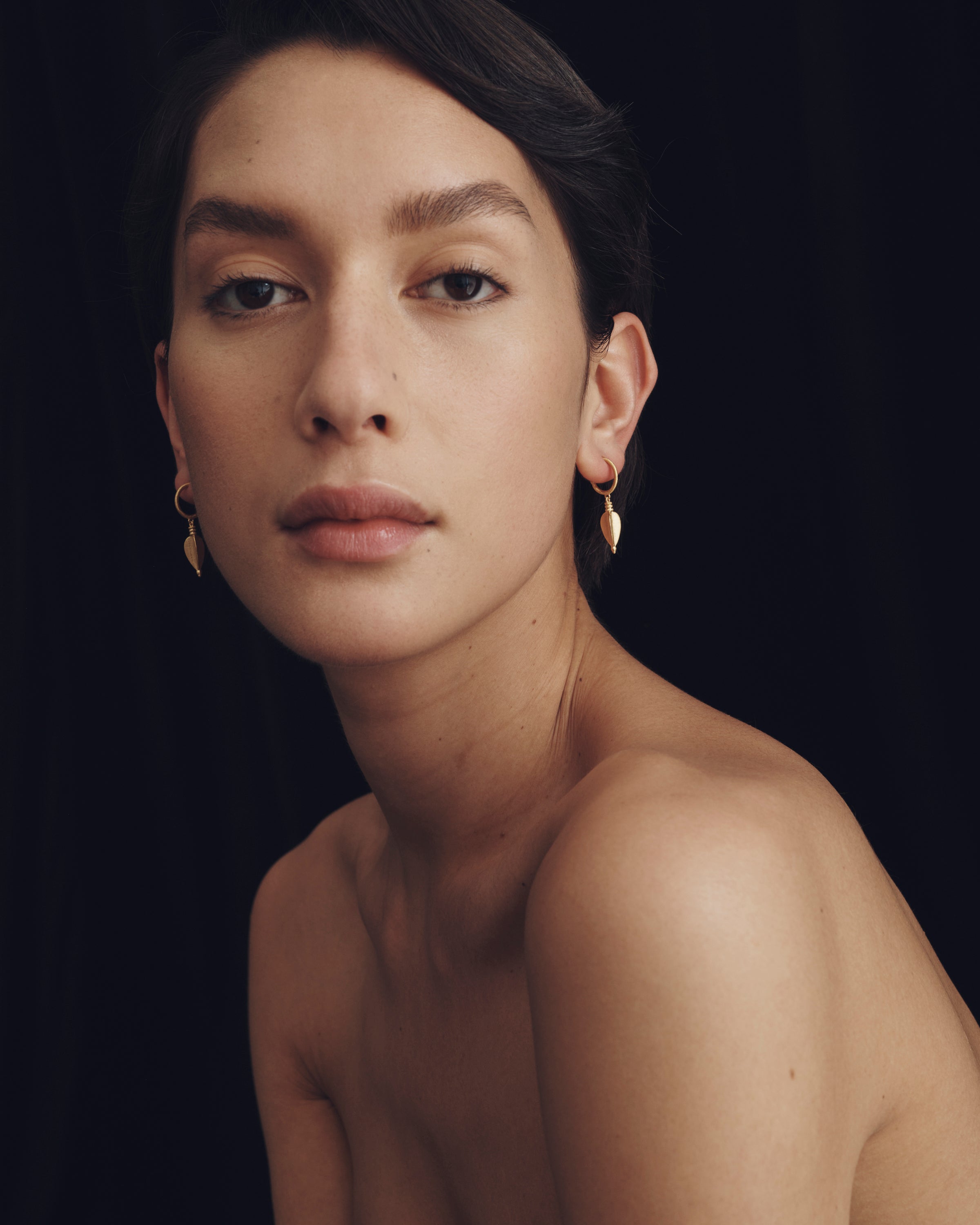 Alena Earrings Gold Vermeil