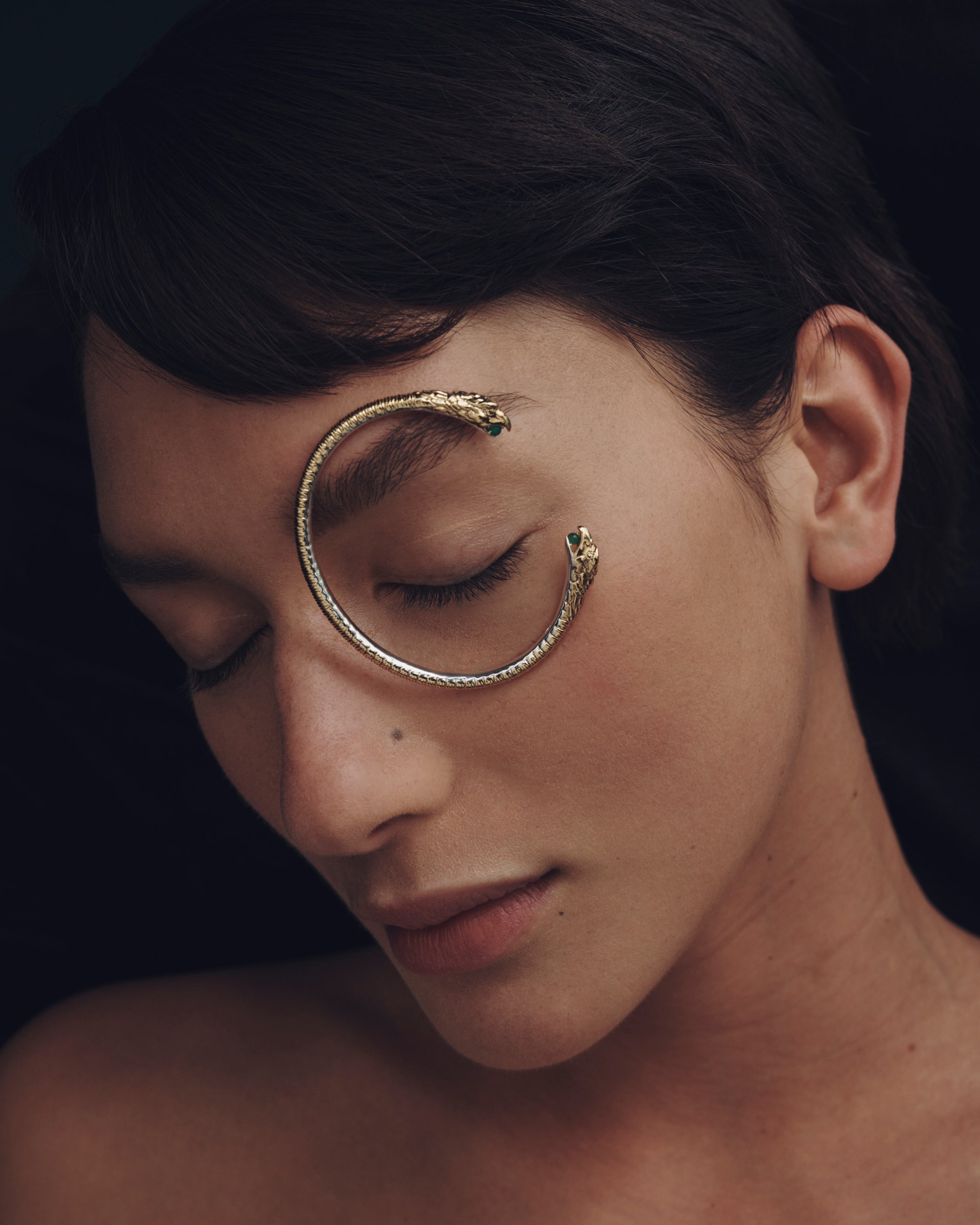 Phoenix Cuff Gold Vermeil