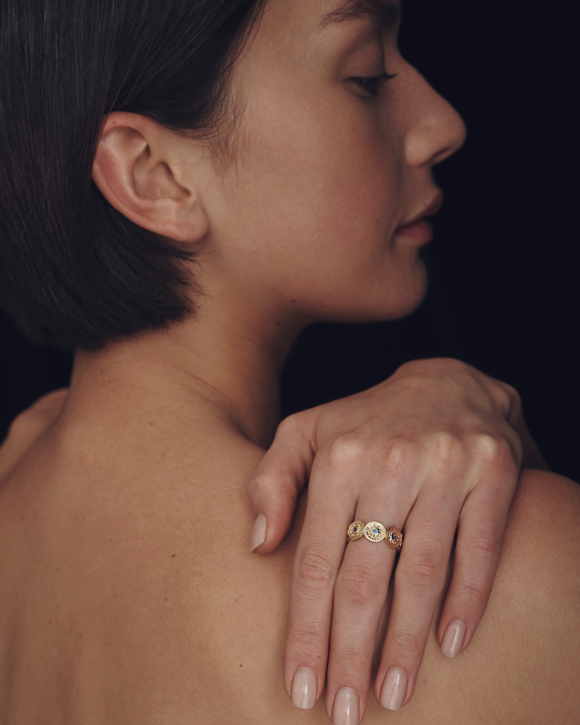 Vesta Ring Gold Vermeil