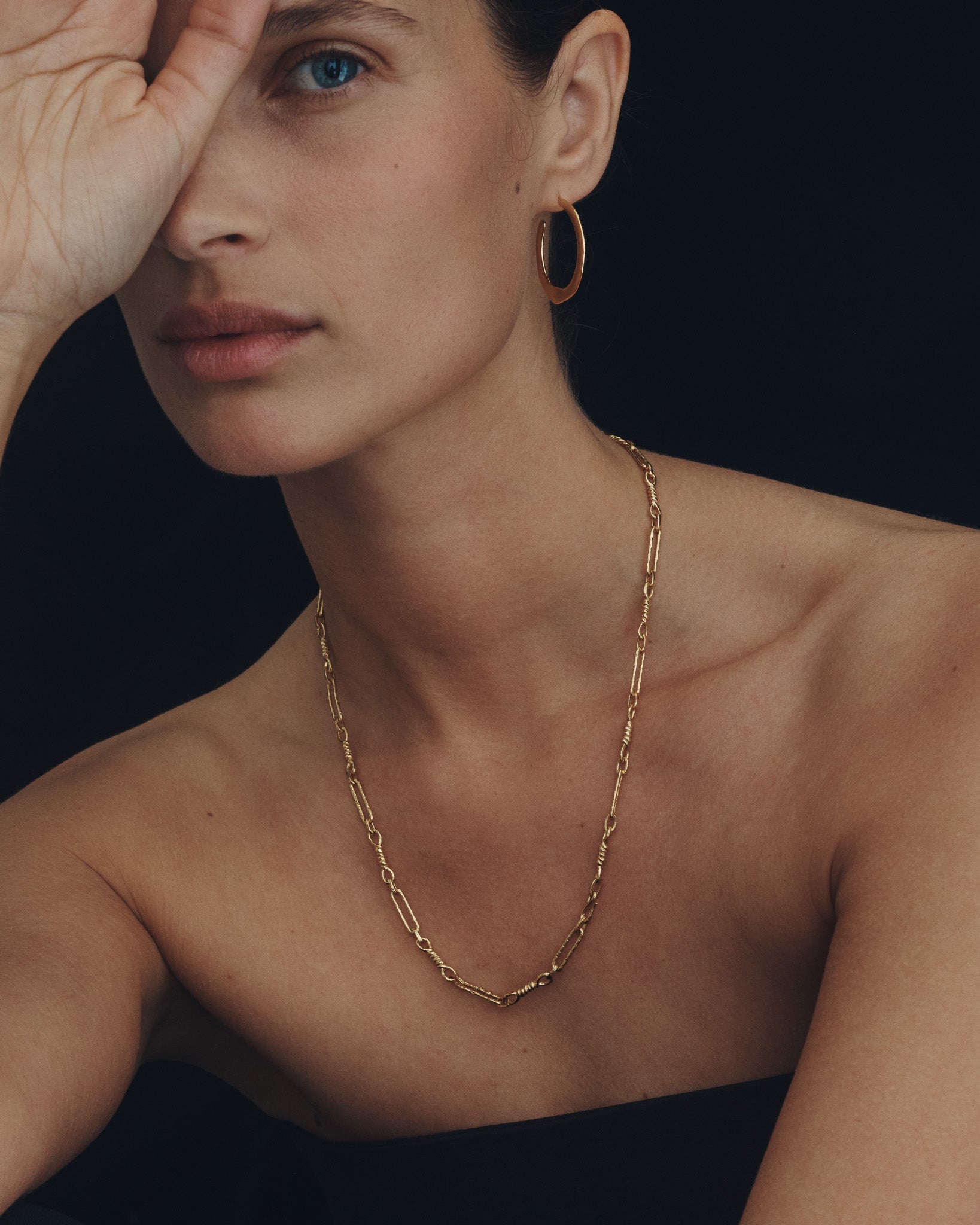 Lasa Chain Necklace Gold Vermeil