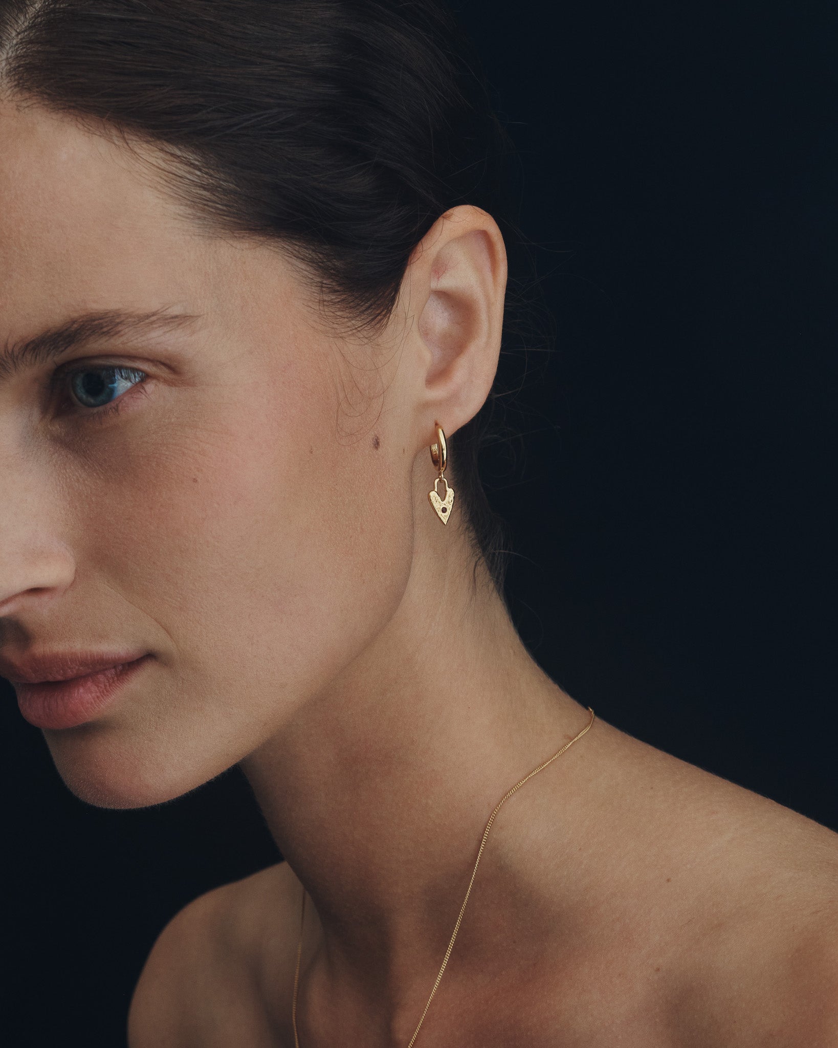 Lover Earrings Gold Vermeil