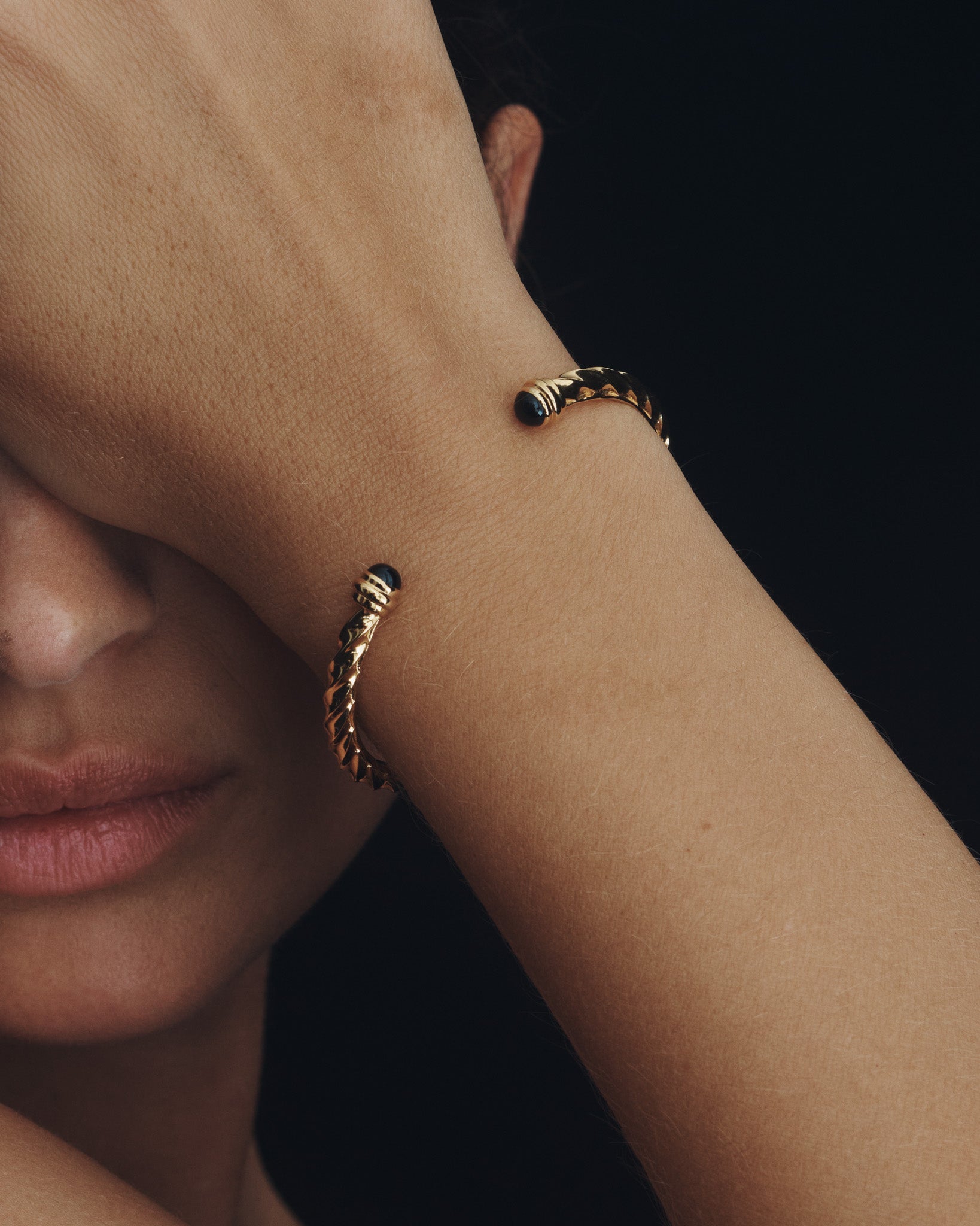 Priam Cuff Gold Vermeil