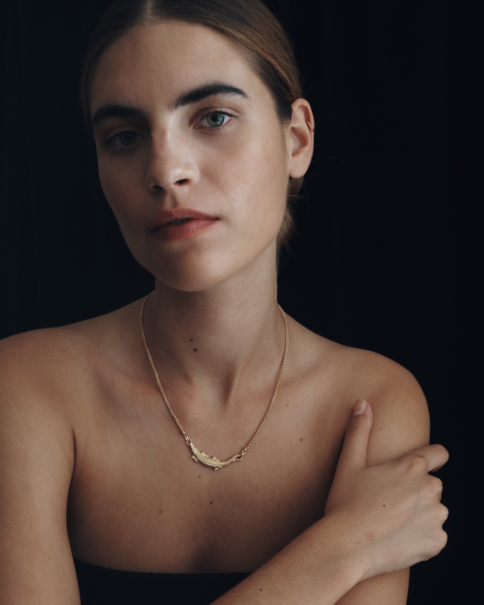 Bask Necklace Gold Vermeil