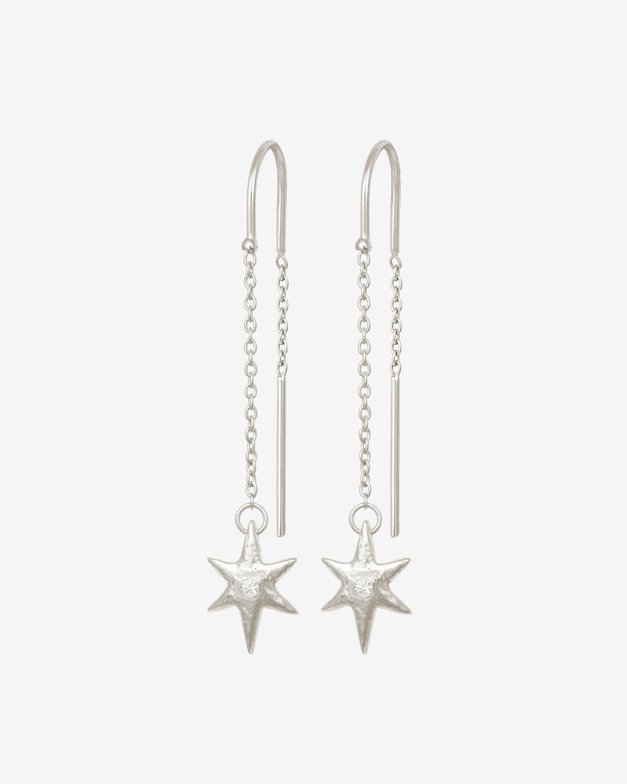 Electra Earrings Silver set with zircon