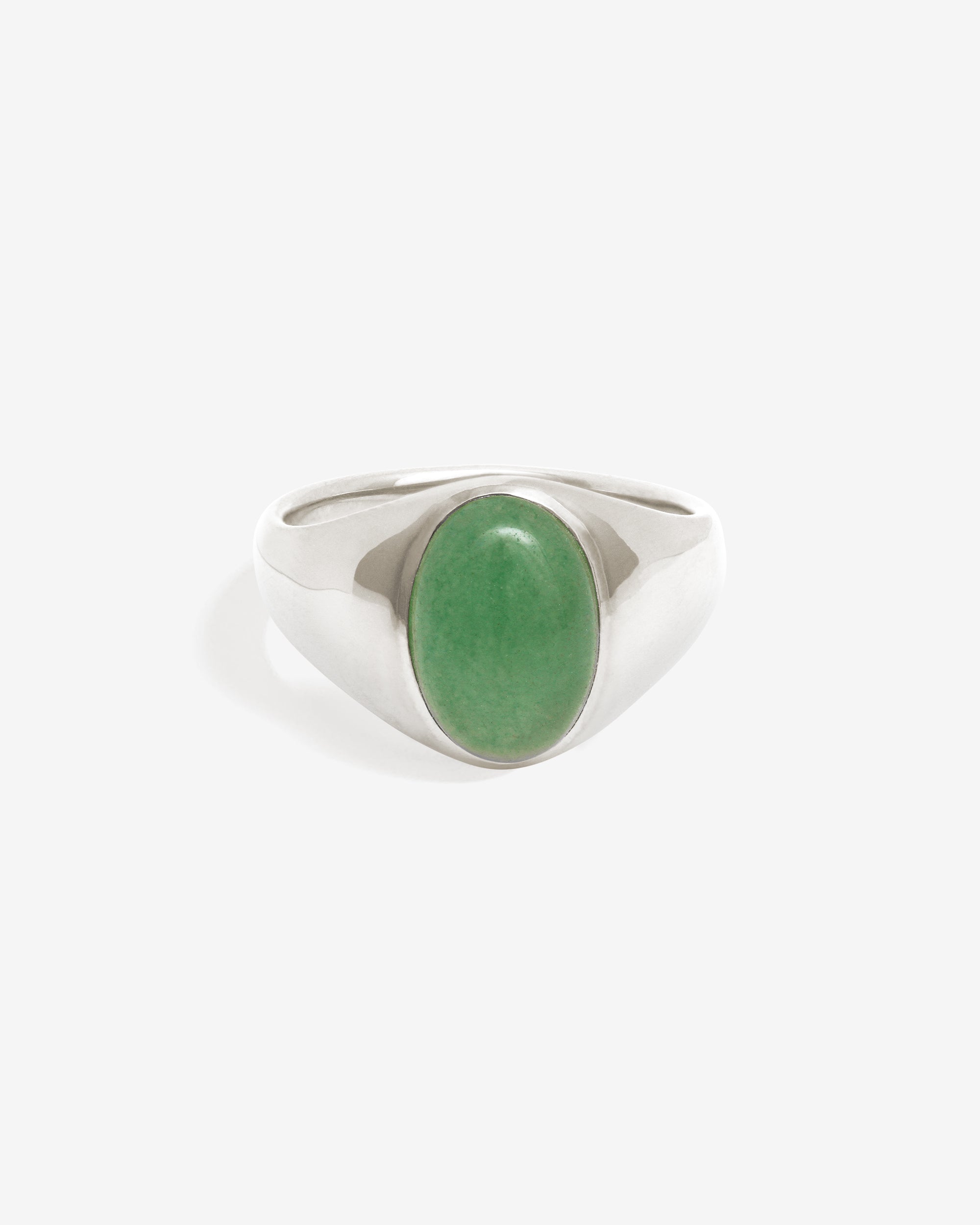 Ma Ring Silver set with aventurine