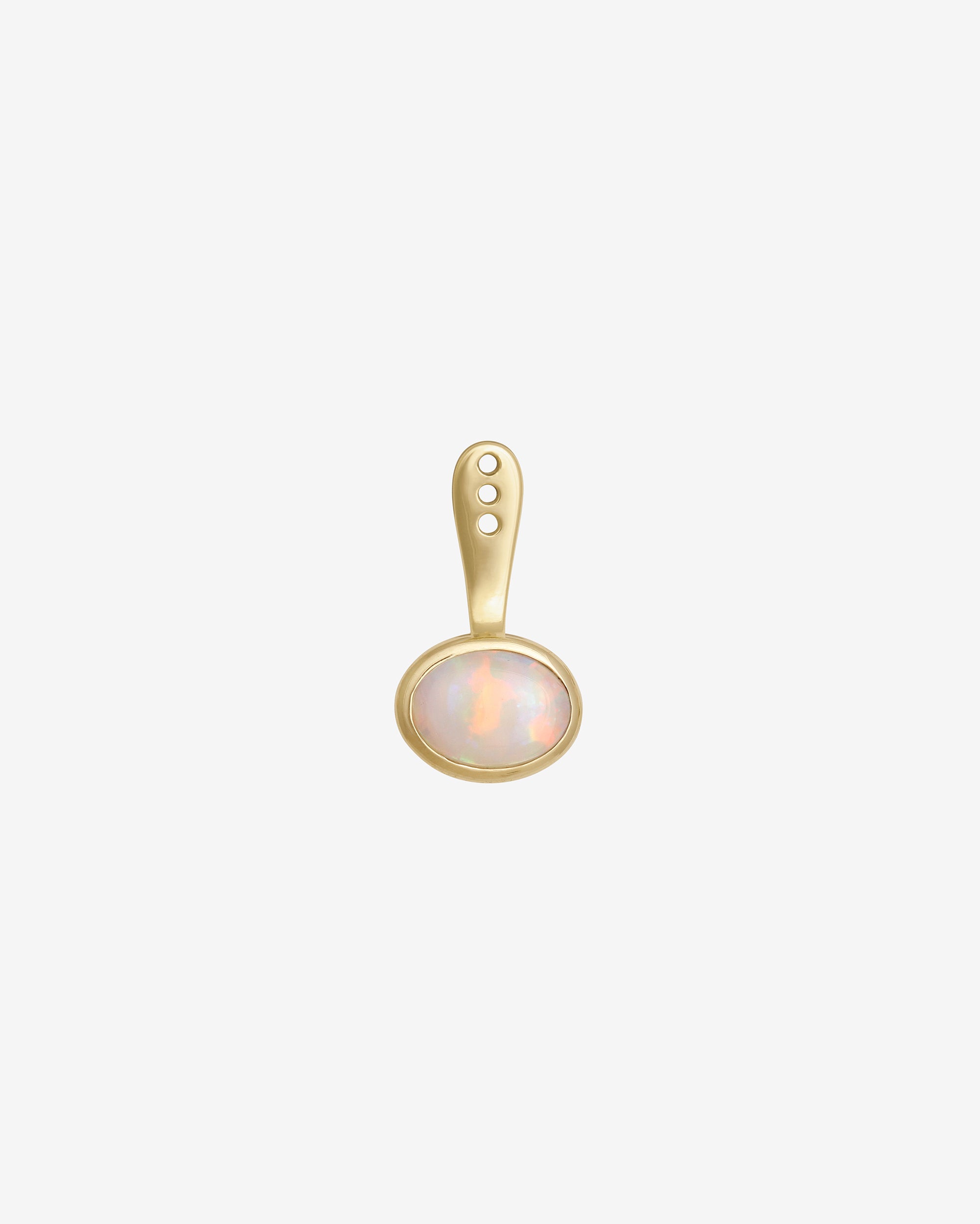Orbit Opal Ear Jacket Solid Gold
