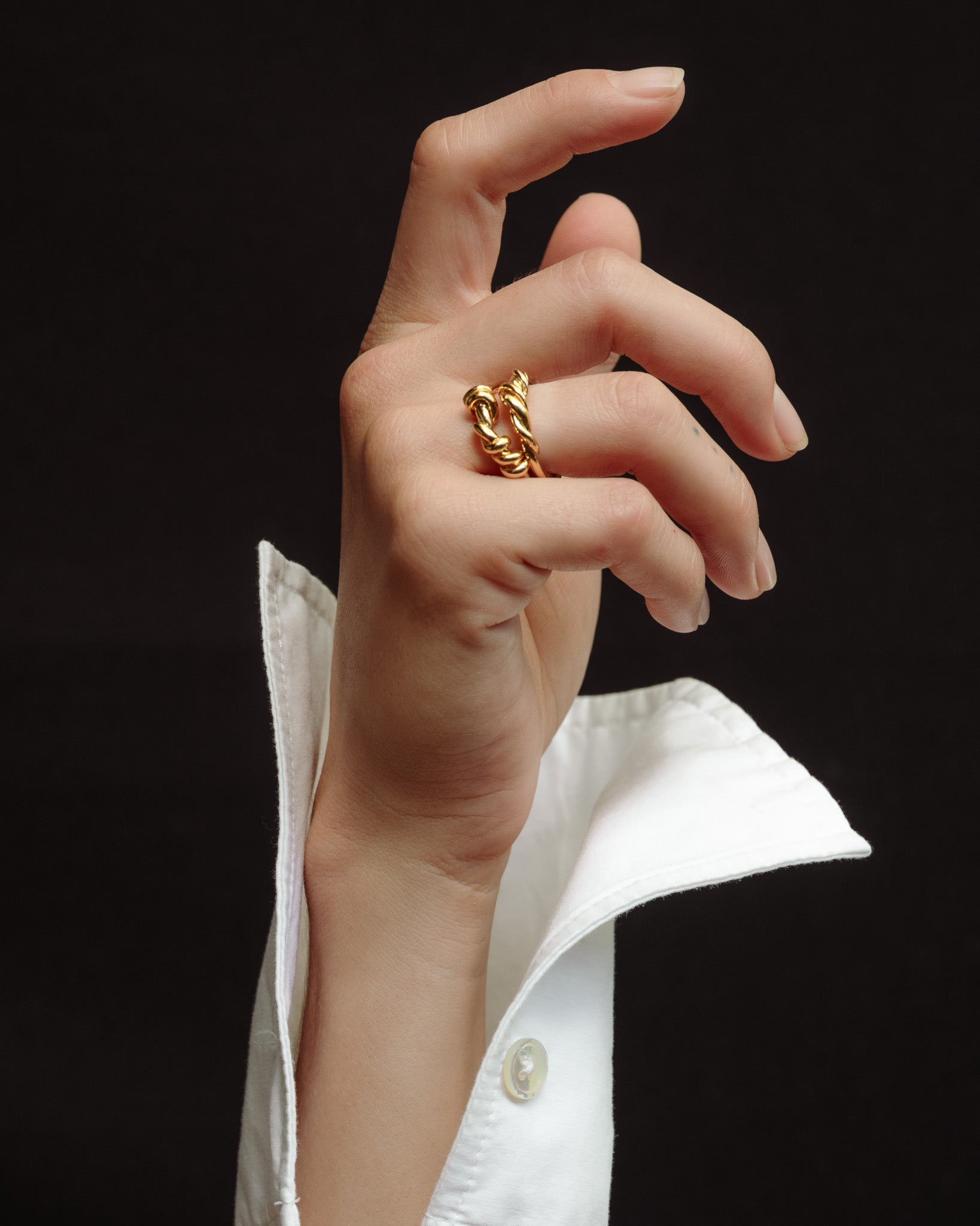 Pan Ring Gold Vermeil