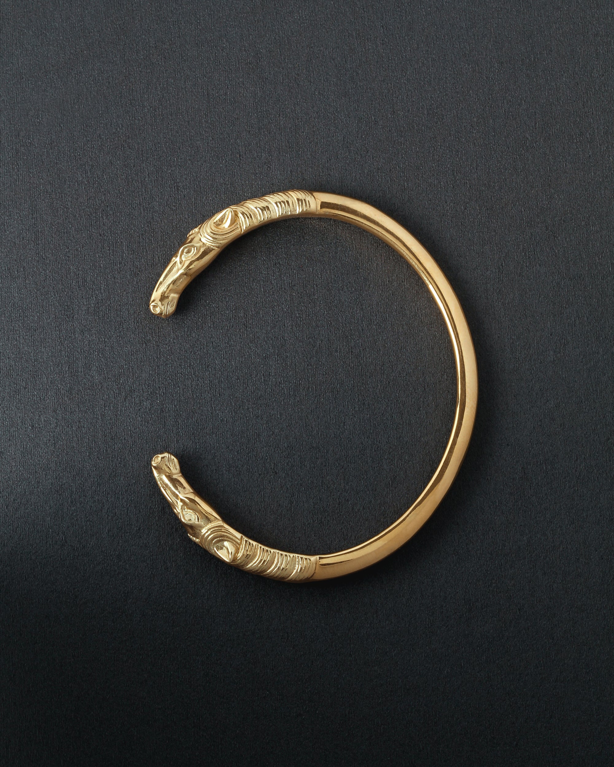 Pegasus Cuff Gold Vermeil