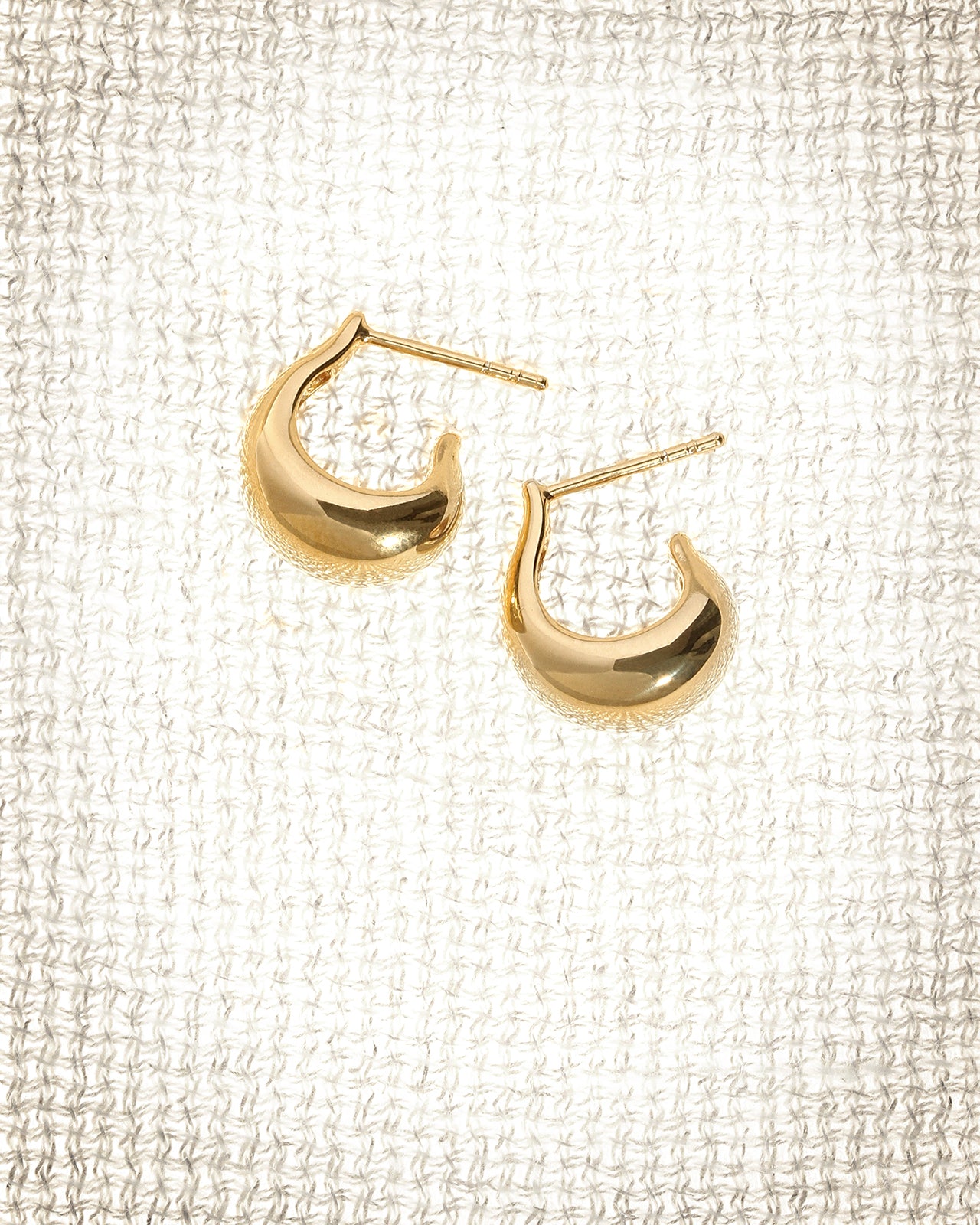 Poppy Earrings Gold Vermeil