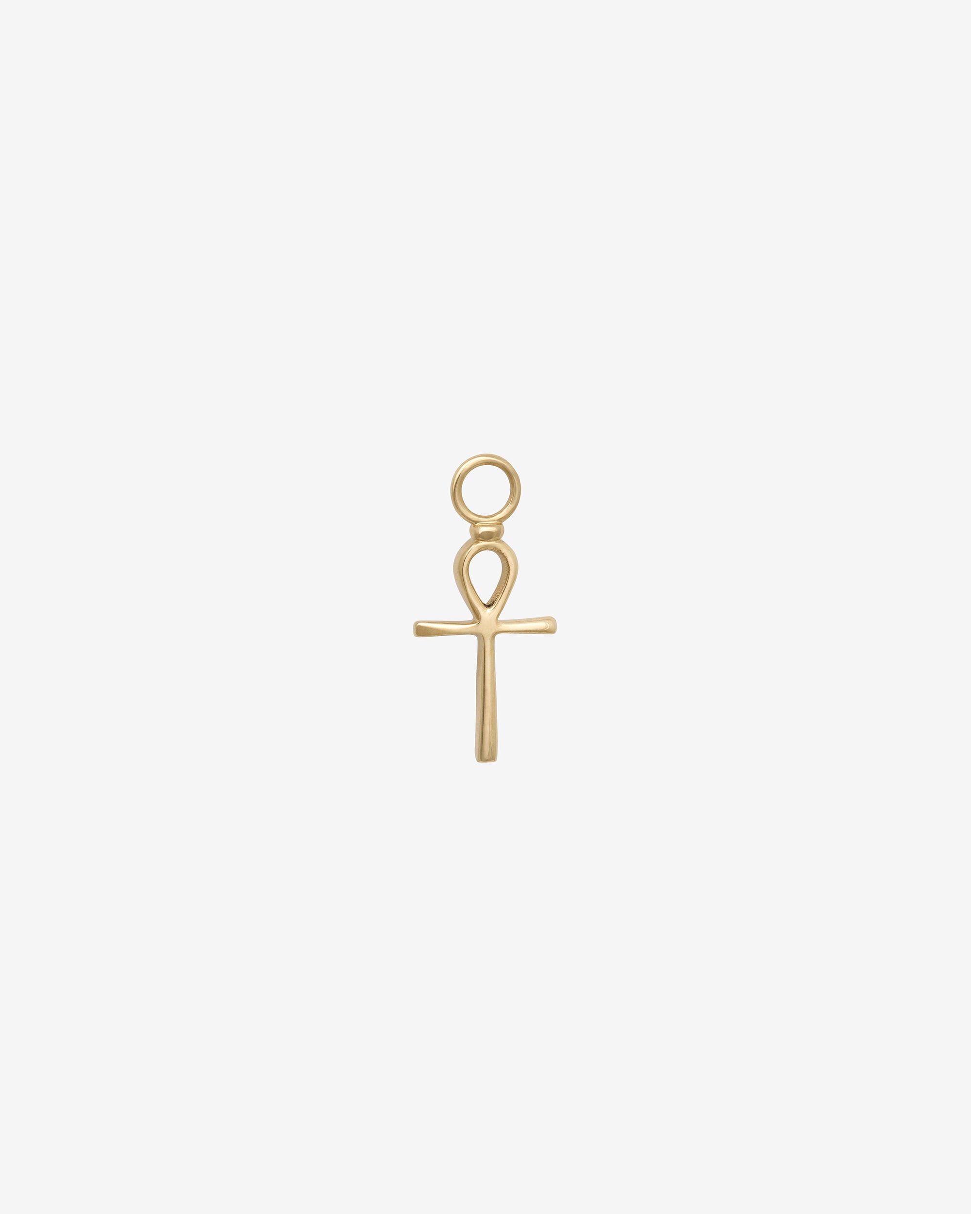 Ankh Ear Charm Solid Gold