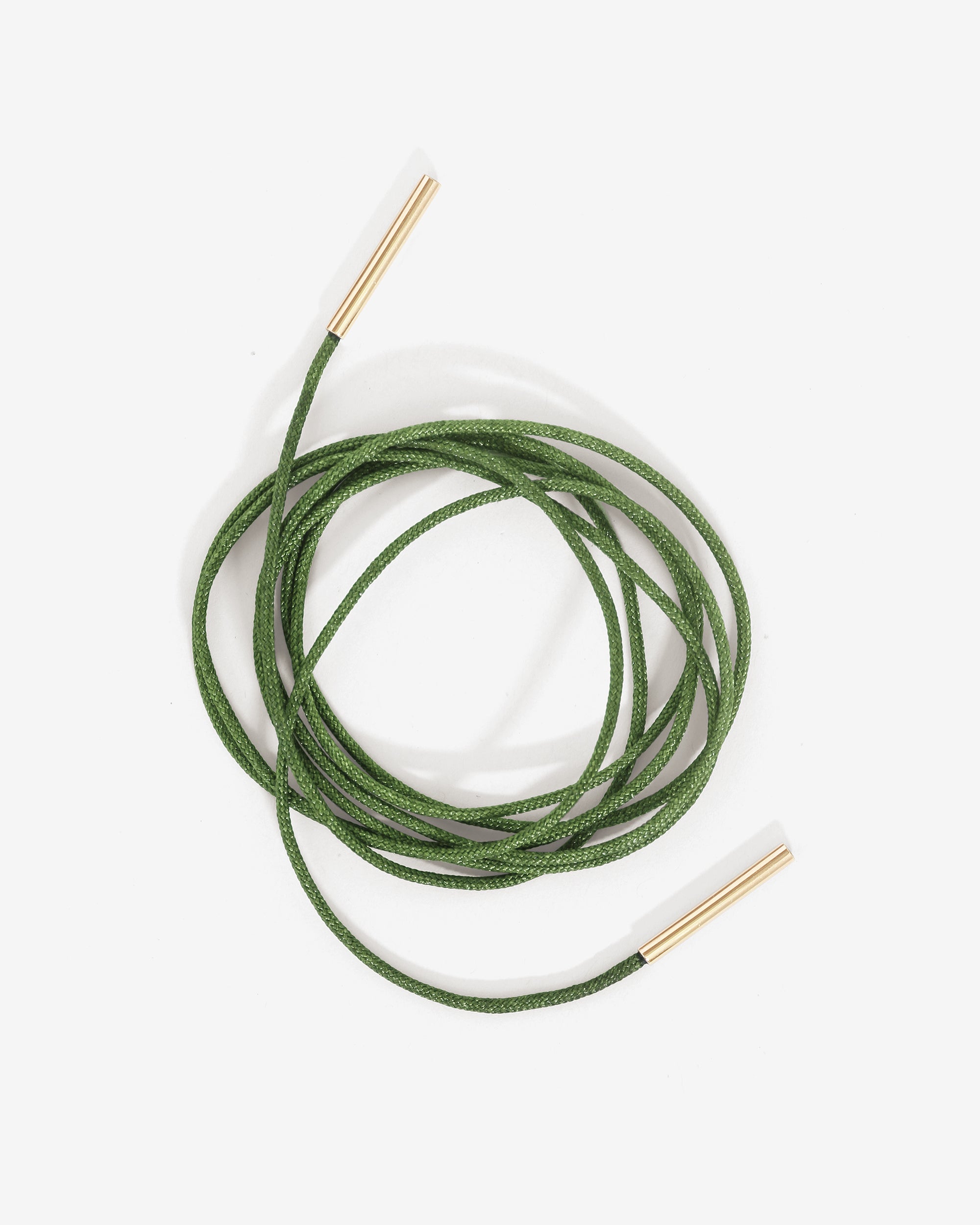 Vitis Cord Necklace Olive Solid Gold