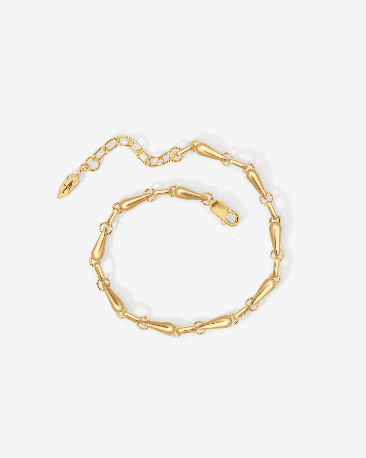 Stilla Bracelet Gold Vermeil, viewed from above