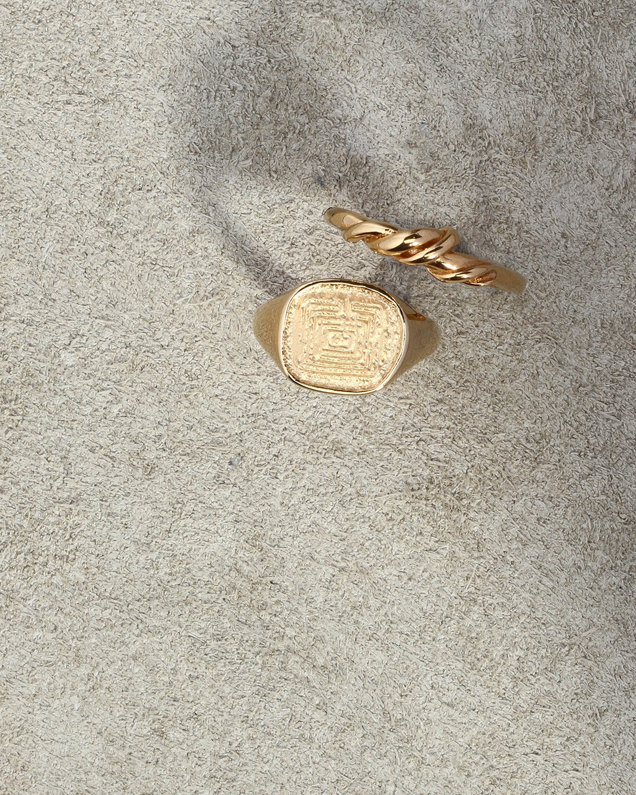 Pan Ring Gold Vermeil