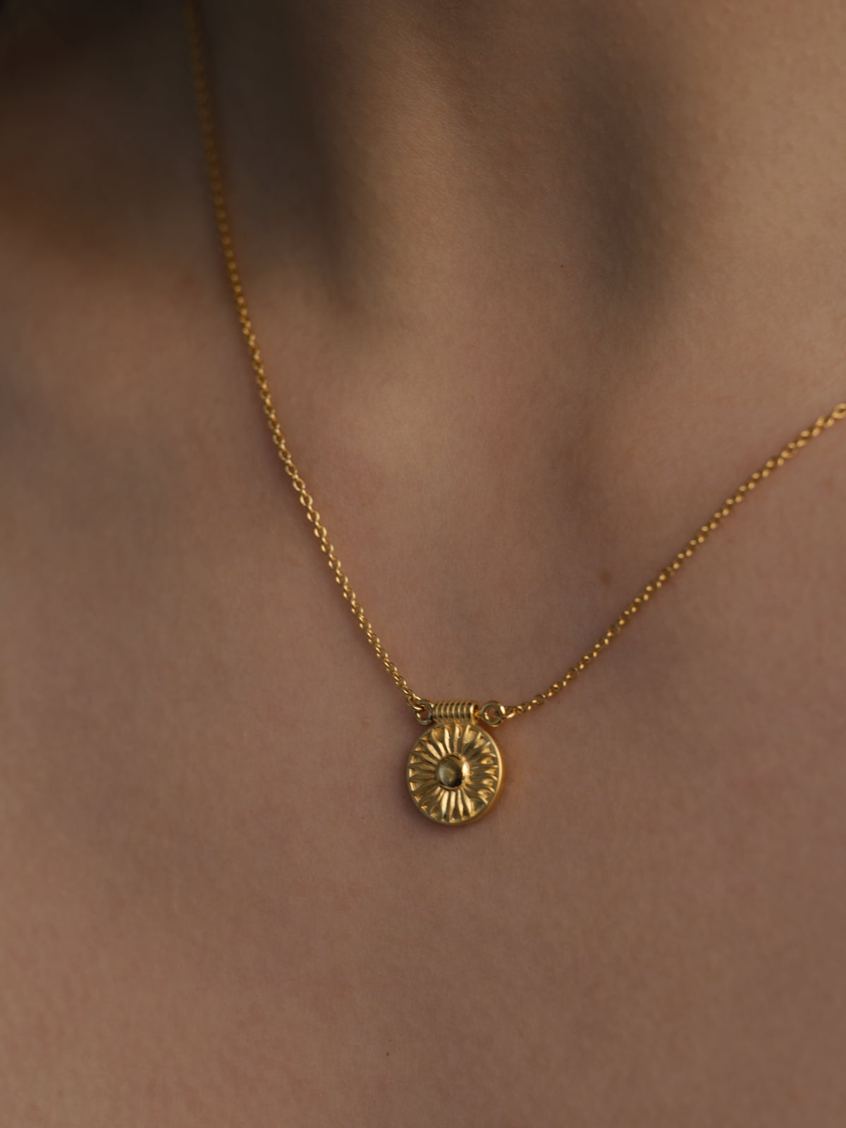Sunny Necklace Gold Vermeil
