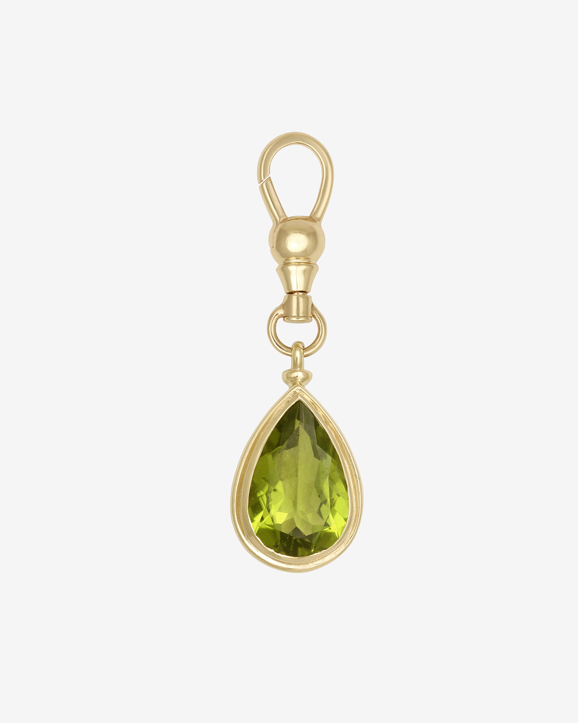 Uma Peridot Pendant Solid Gold