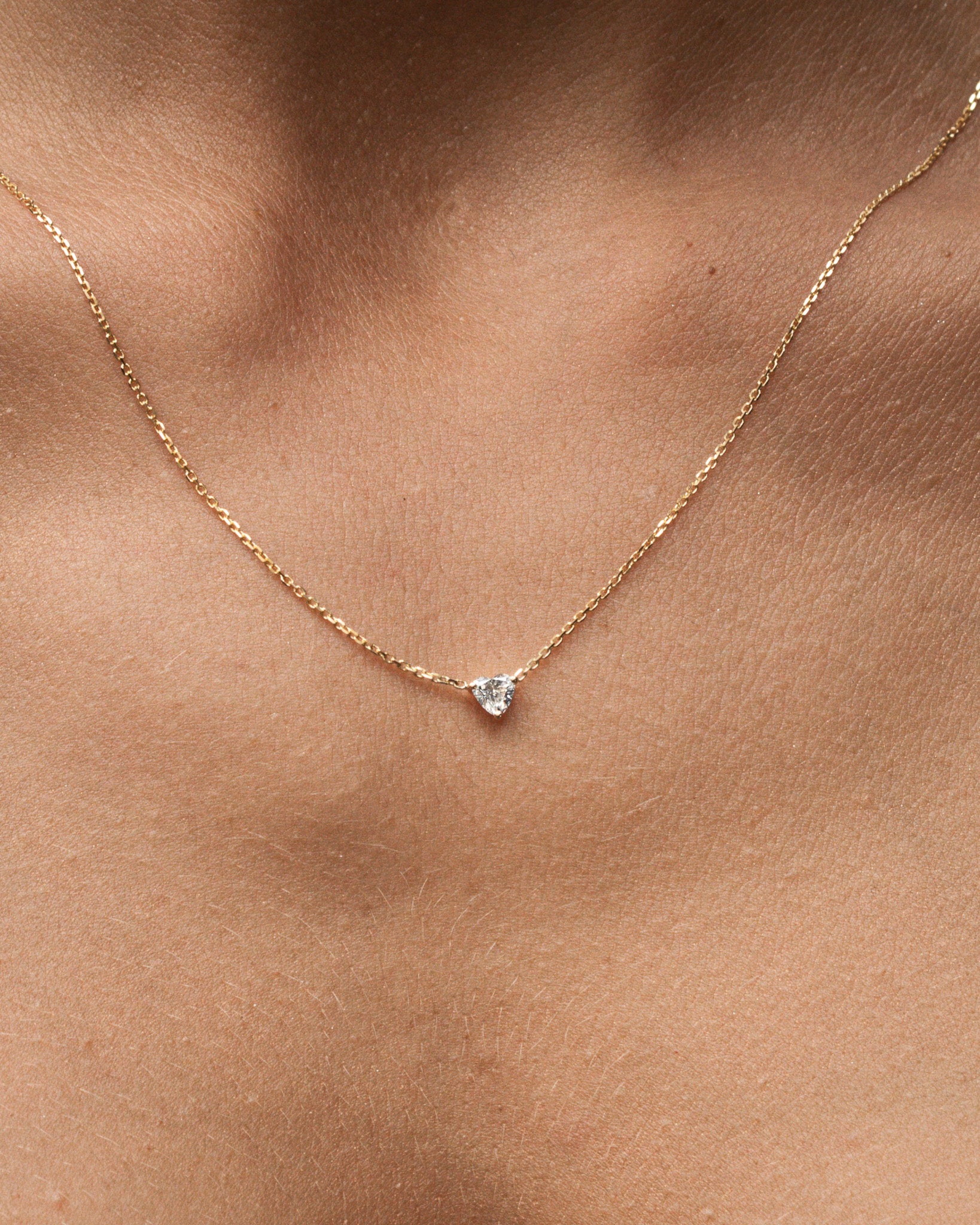 Venus Necklace Diamond Solid Gold