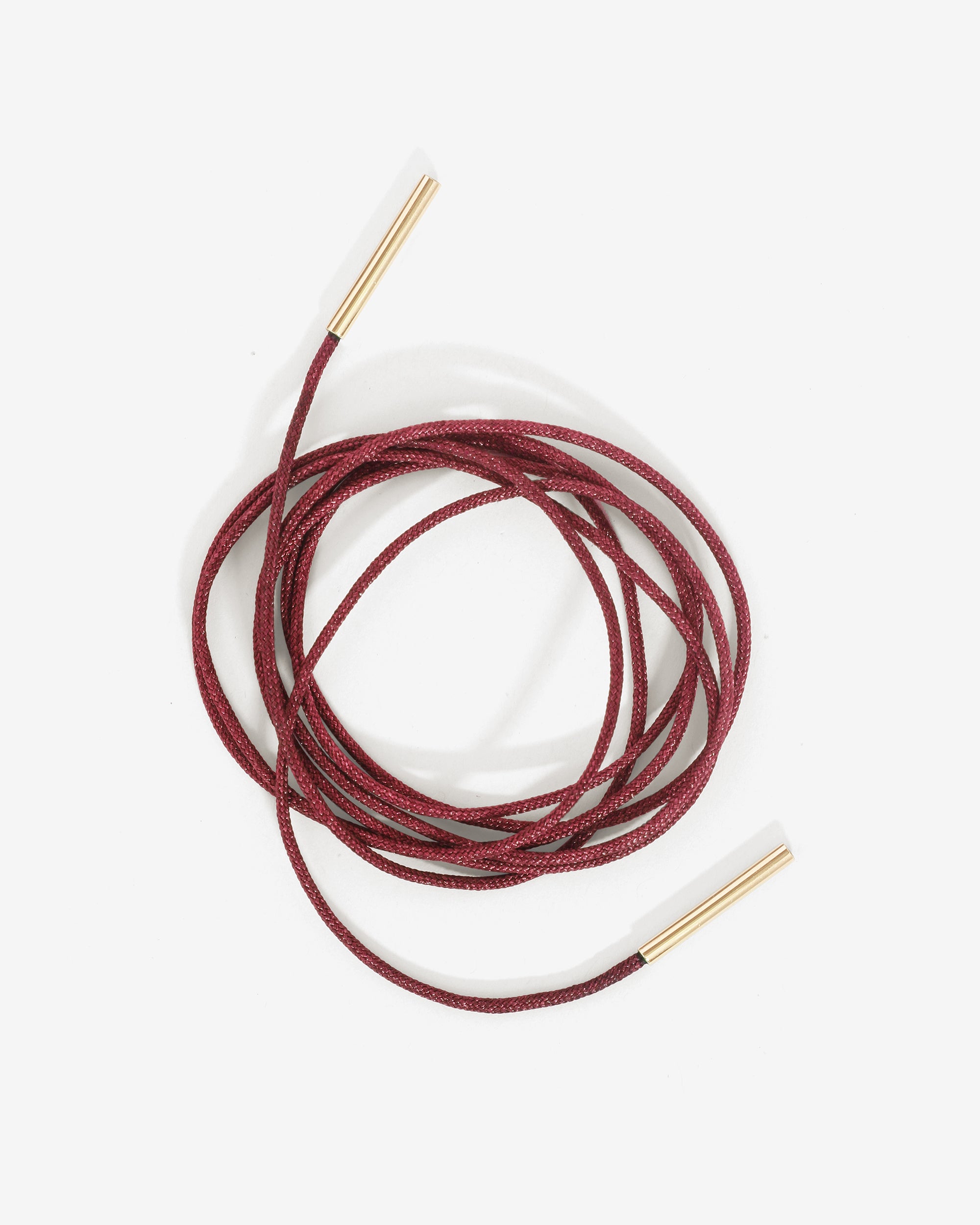 Vitis Cord Necklace Wine Solid Gold