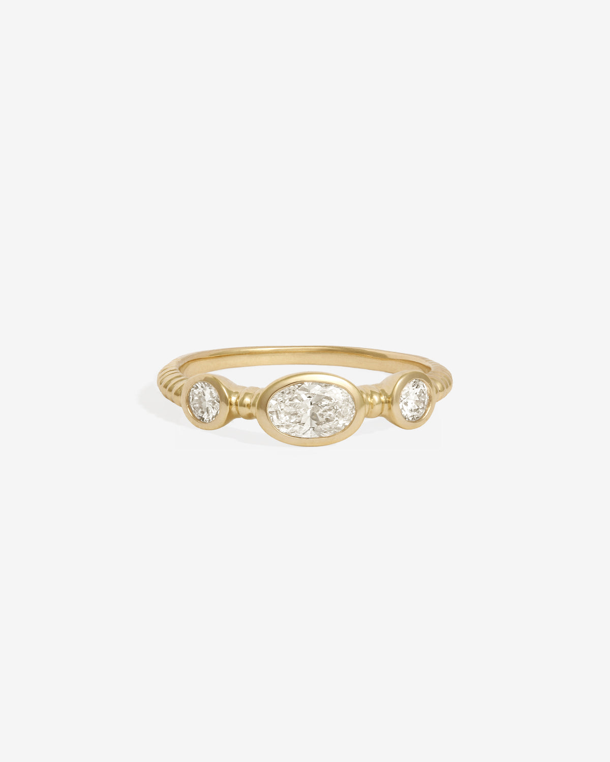 Wren Diamond Trilogy Ring Solid Gold