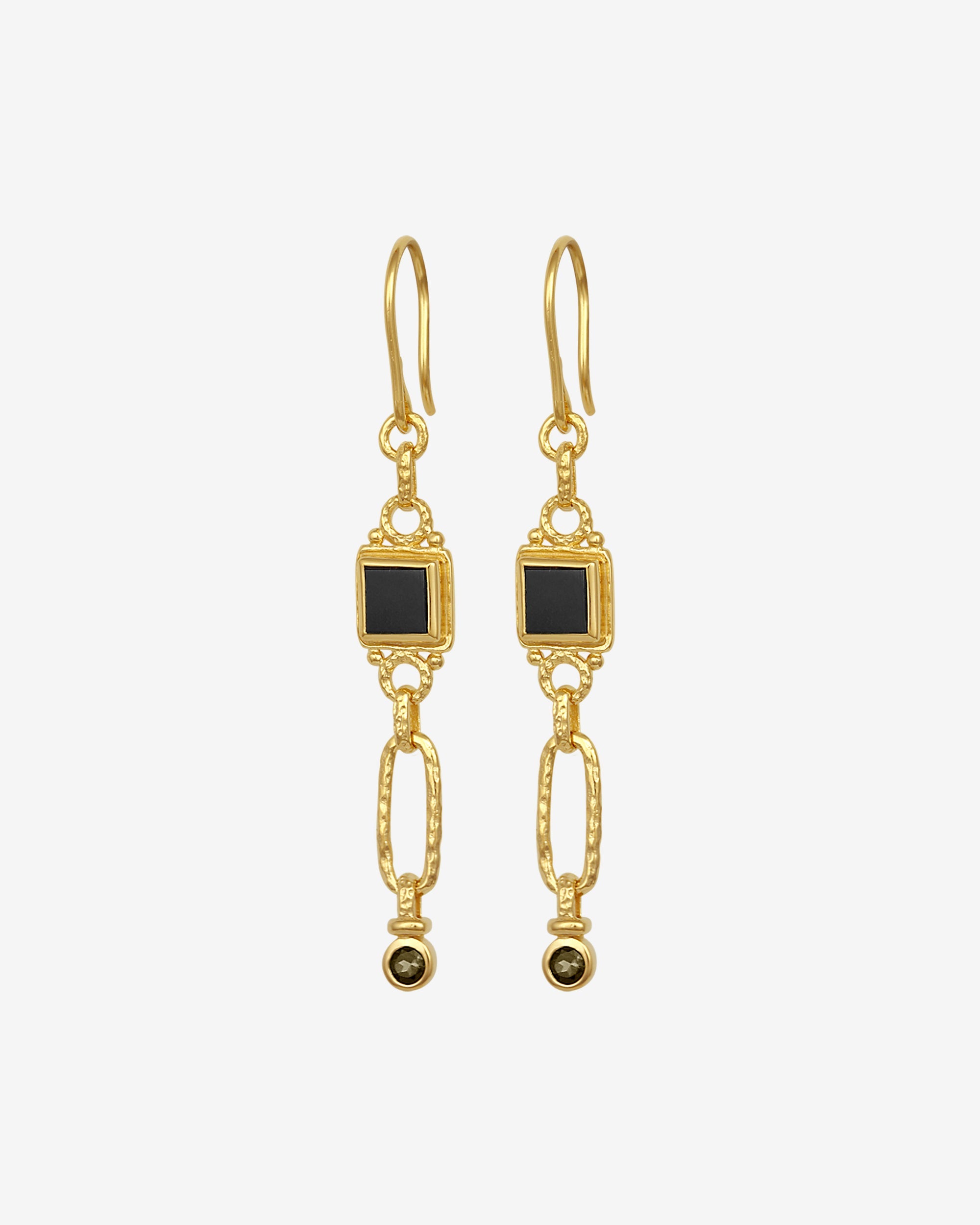 Temple of the Sun Adara Earrings Gold Vermeil
