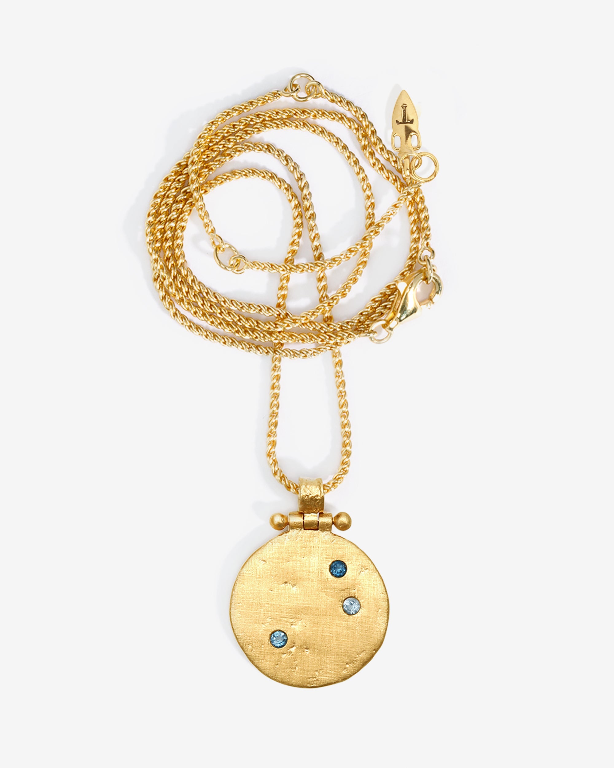 Temple of the Sun Agni Necklace Gold Vermeil