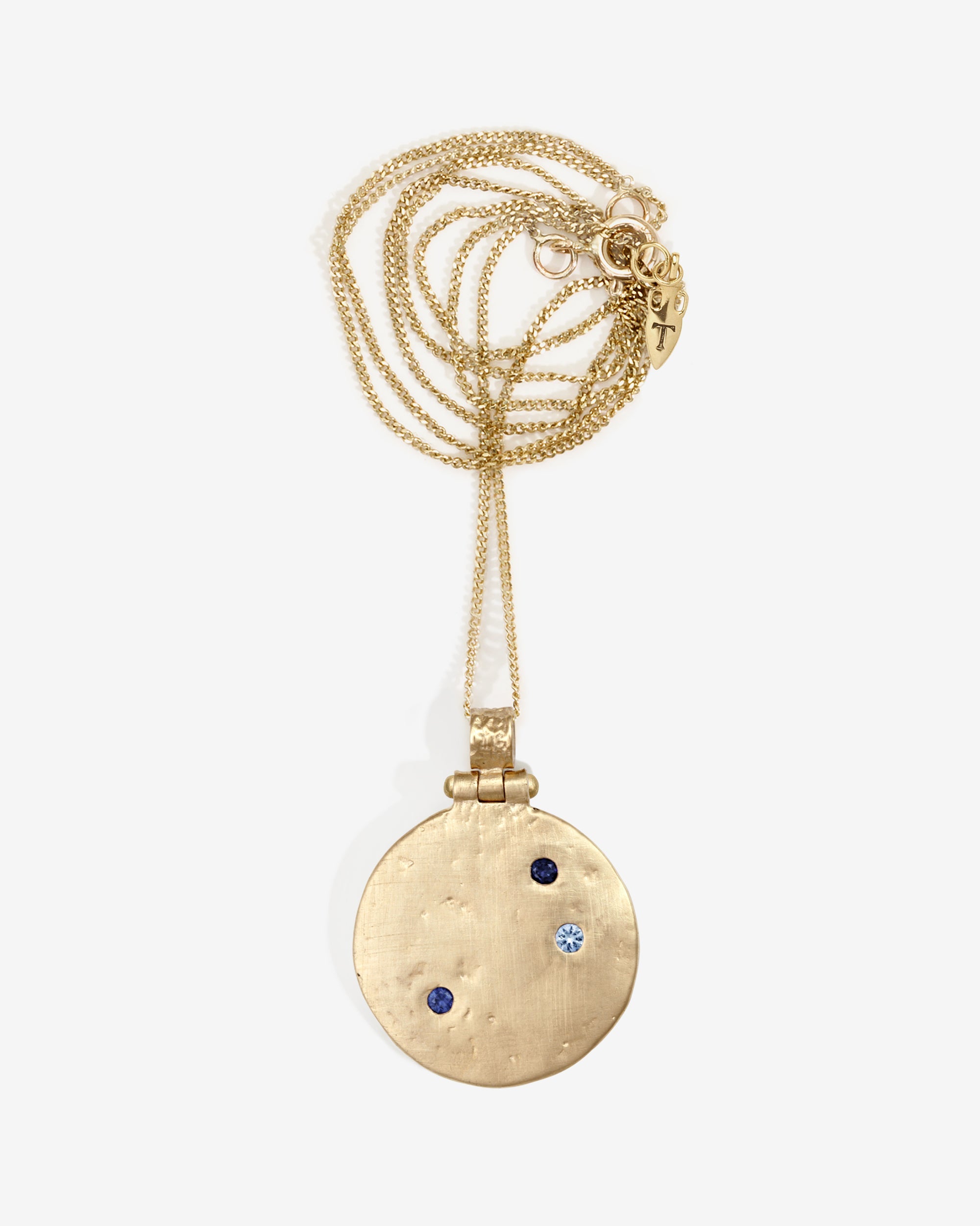 Temple of the Sun Agni Necklace Solid Gold