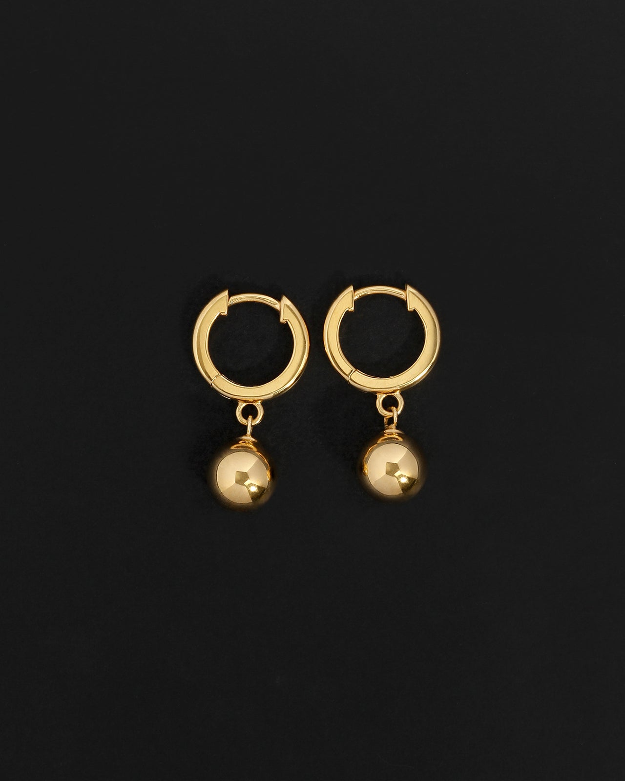 Temple of the Sun Alba Huggies Large Gold Vermeil