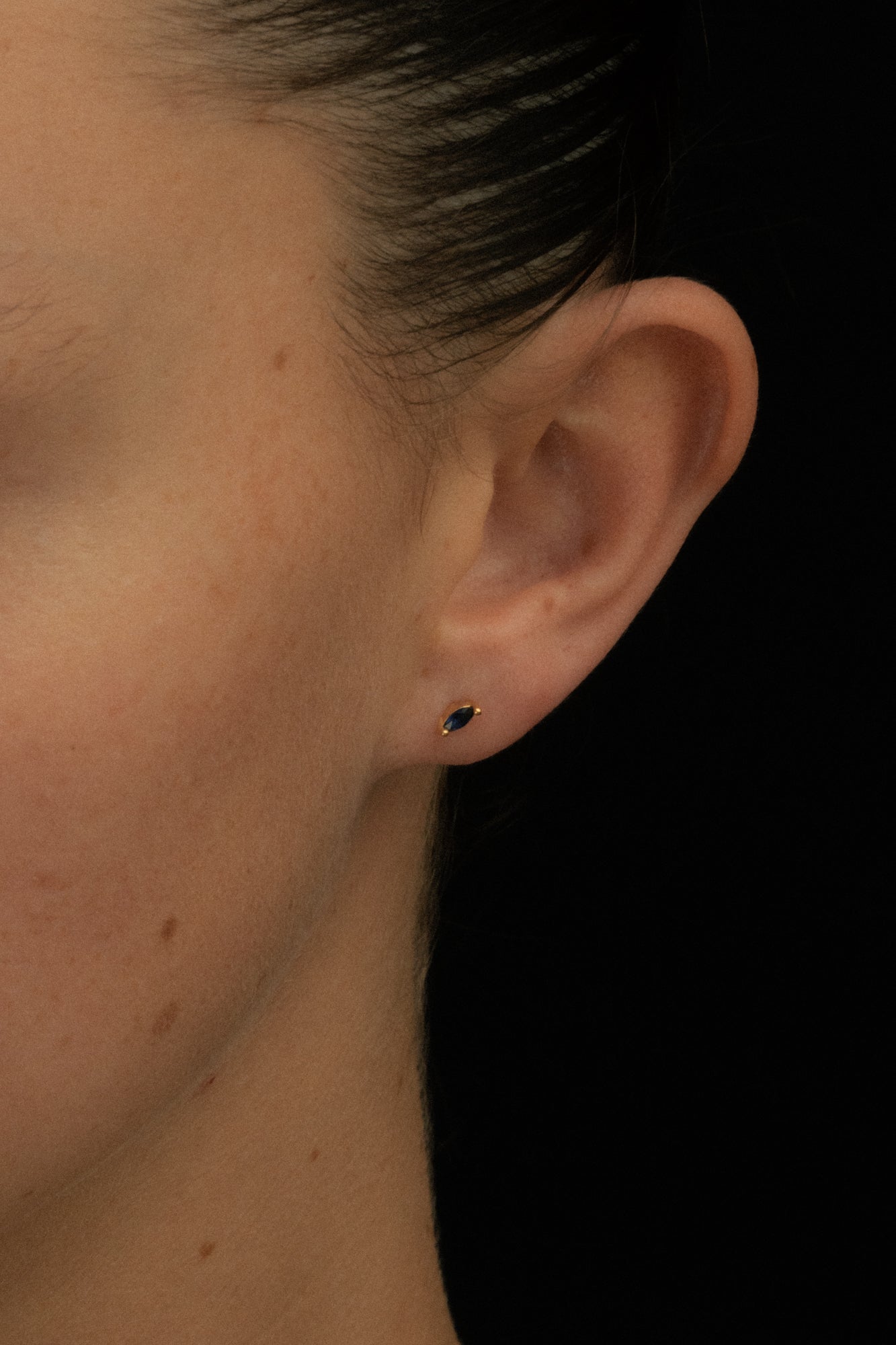 Temple of the Sun Alessandra Studs Gold Vermeil