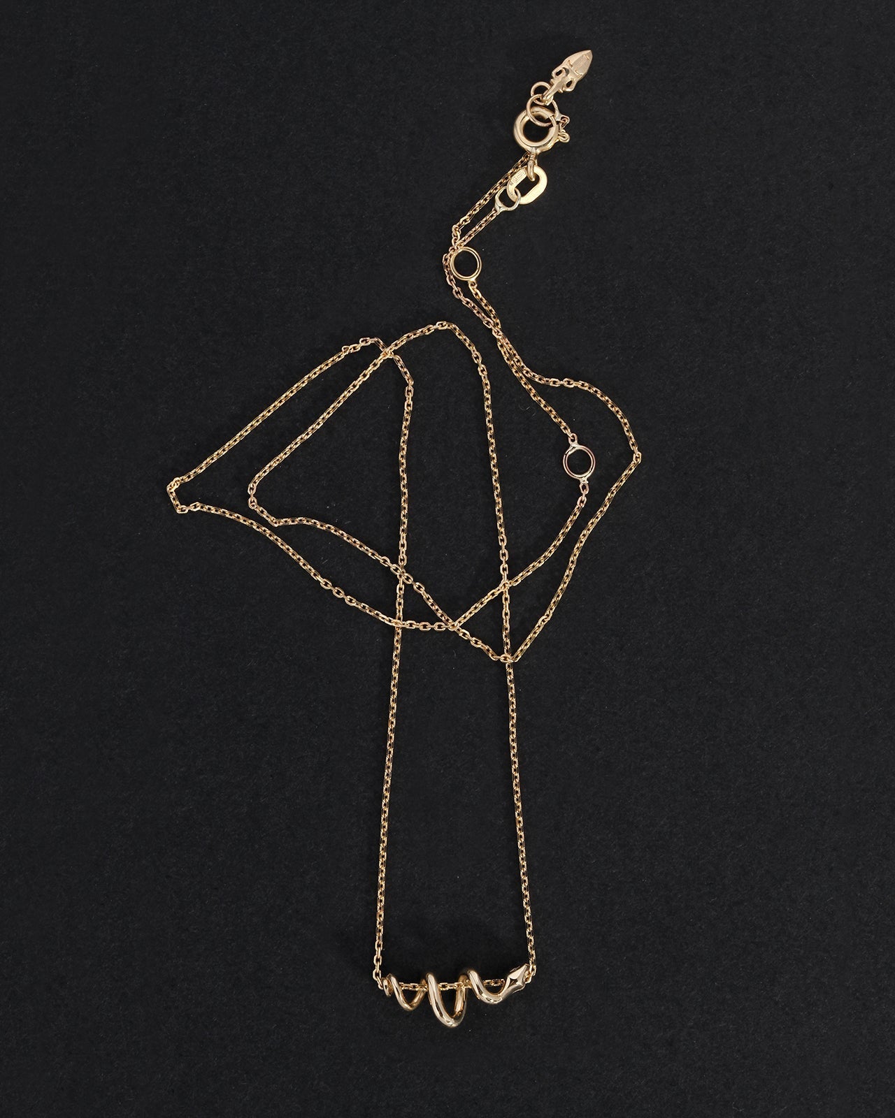 Temple of the Sun Alexi Necklace Solid Gold