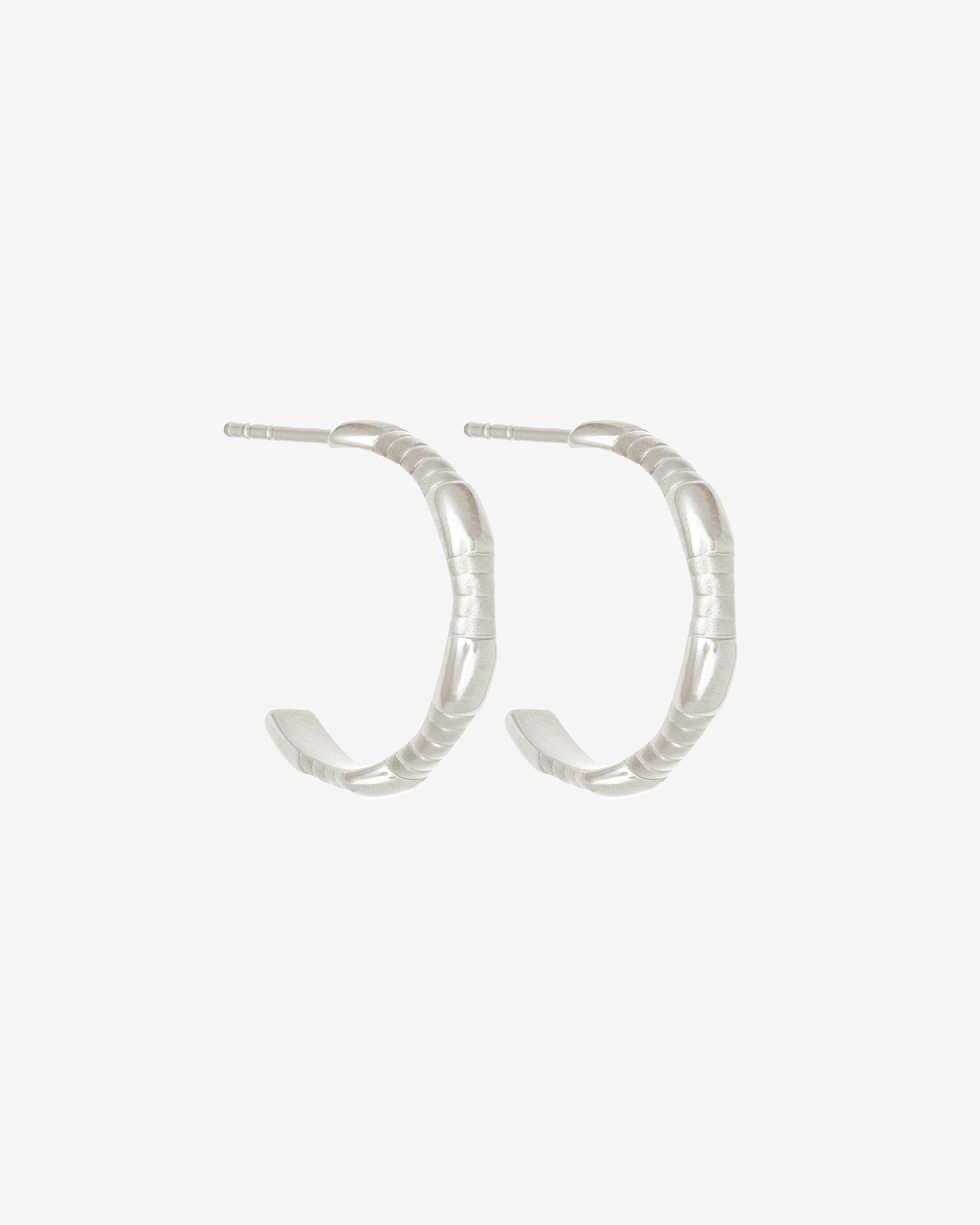 Temple of the Sun Amari Hoops Silver