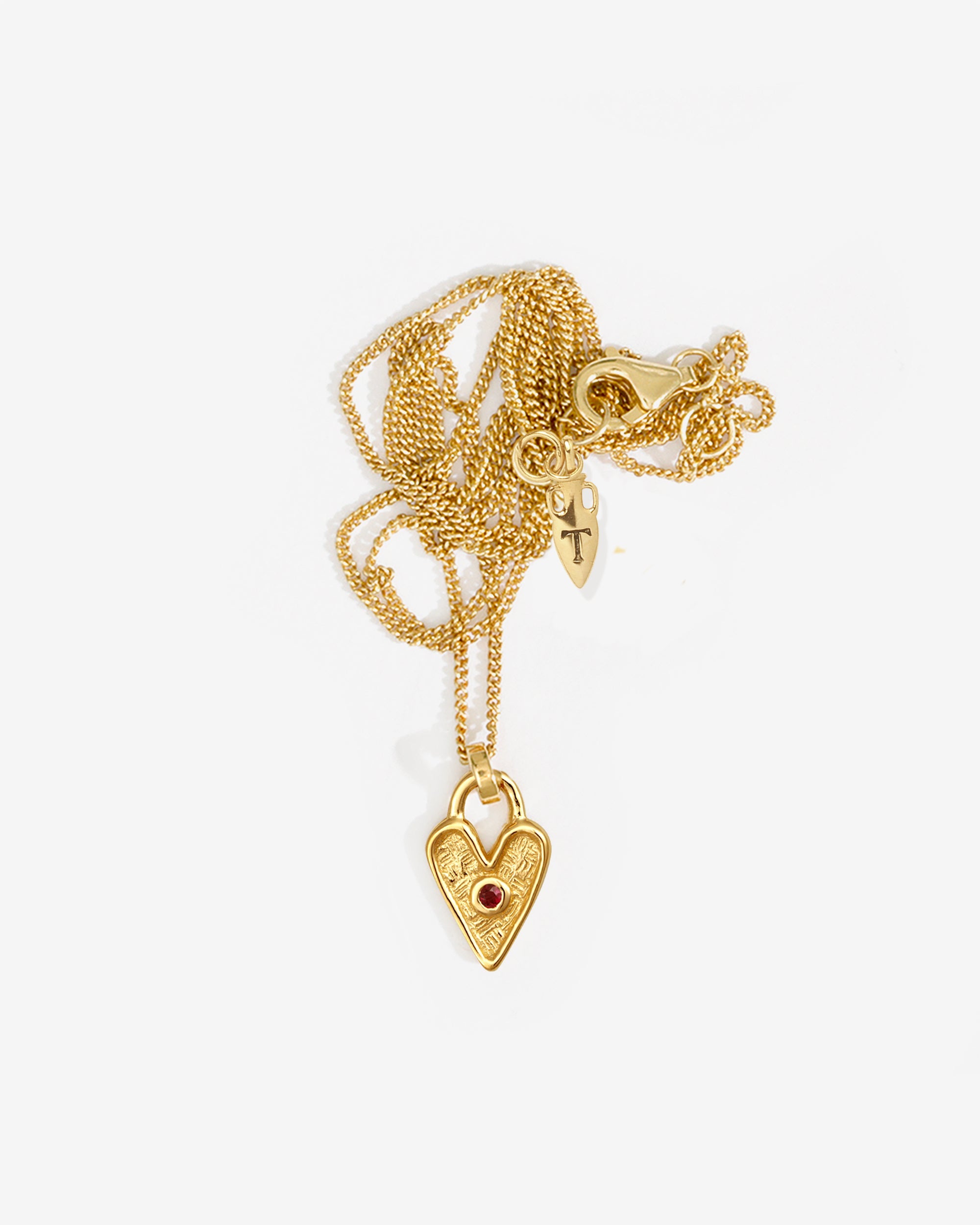 Temple of the Sun Amore Necklace Gold Vermeil