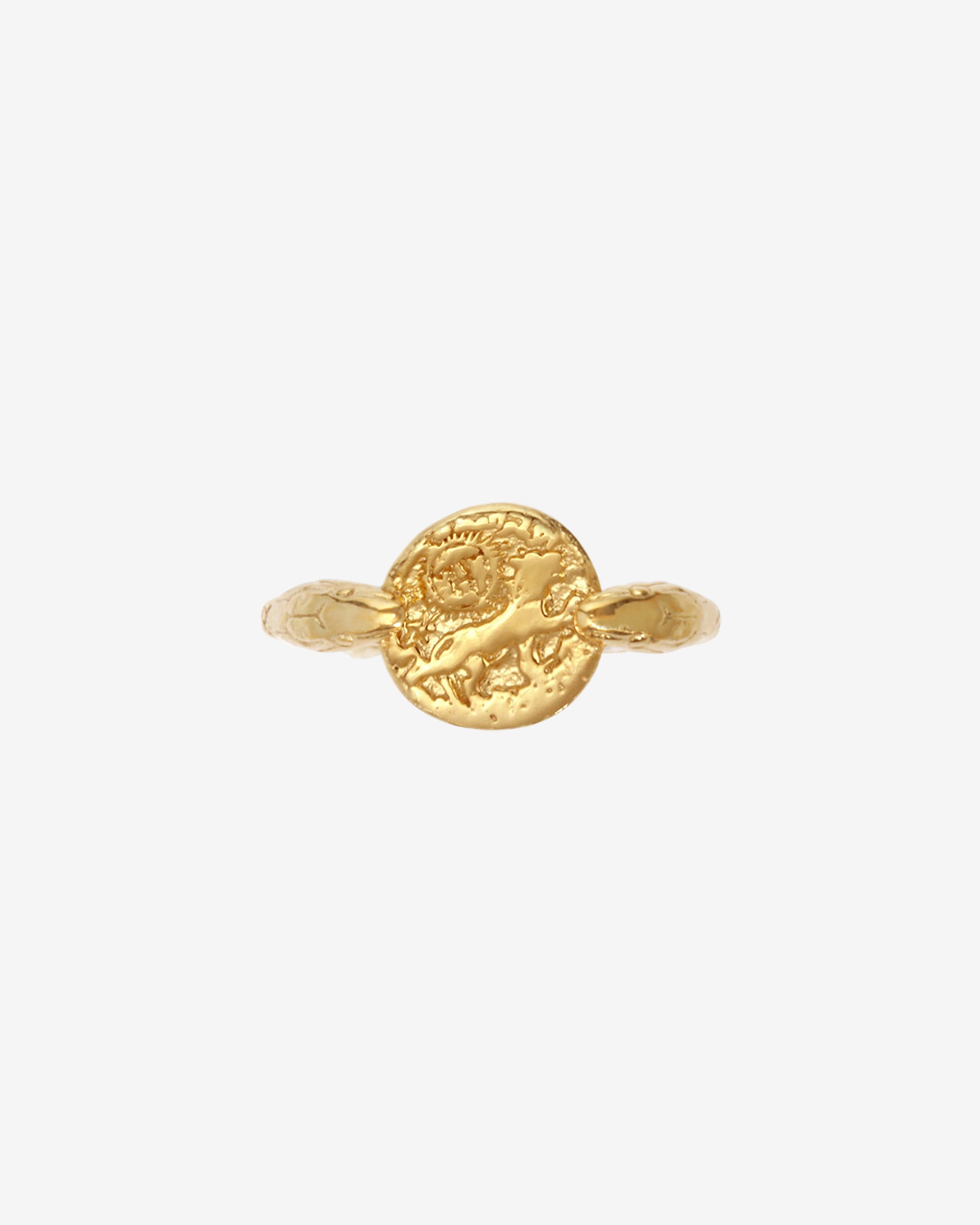 Temple of the Sun Aria Ring Gold Vermeil