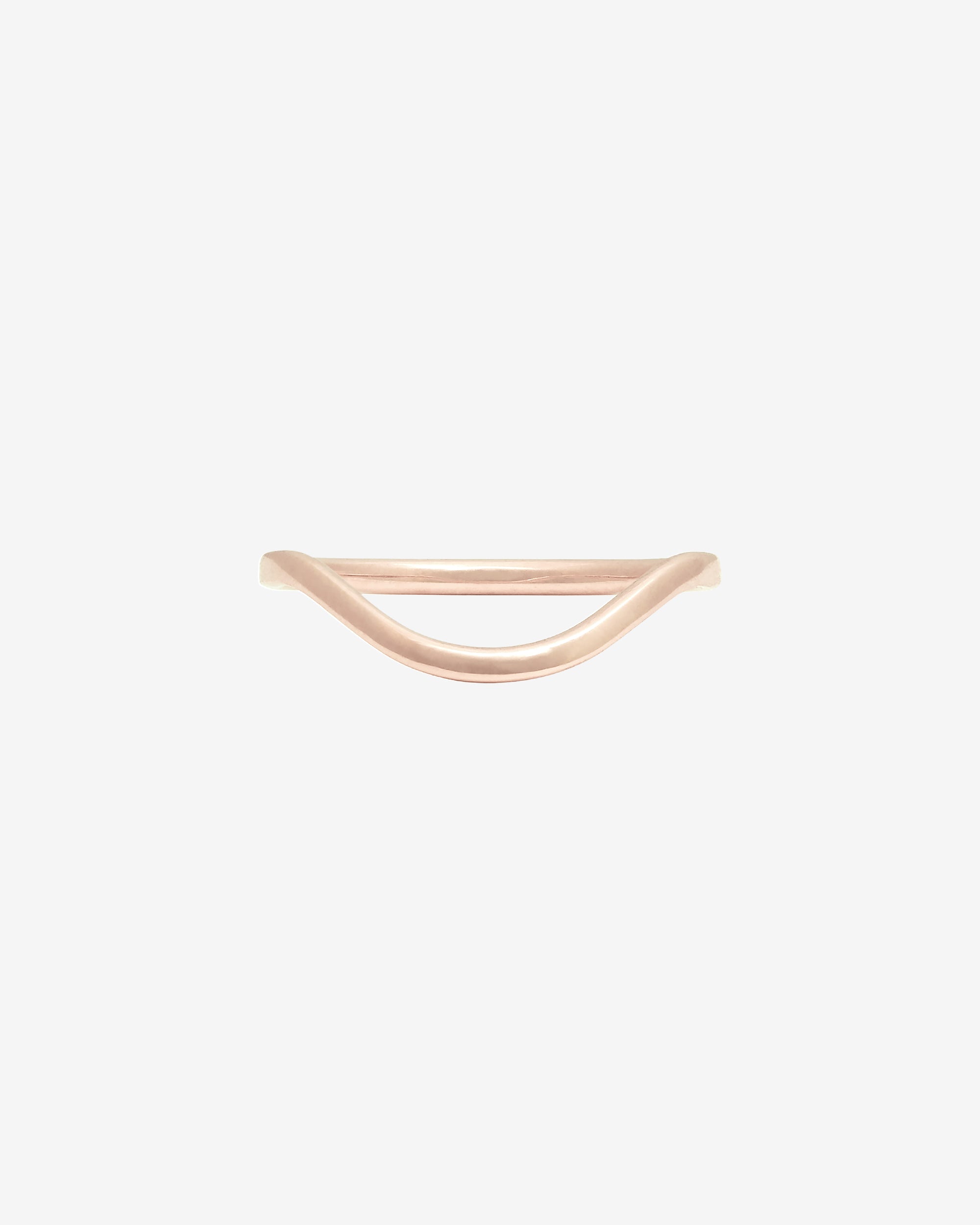 Temple of the Sun Asteria Arch Ring Rose Gold