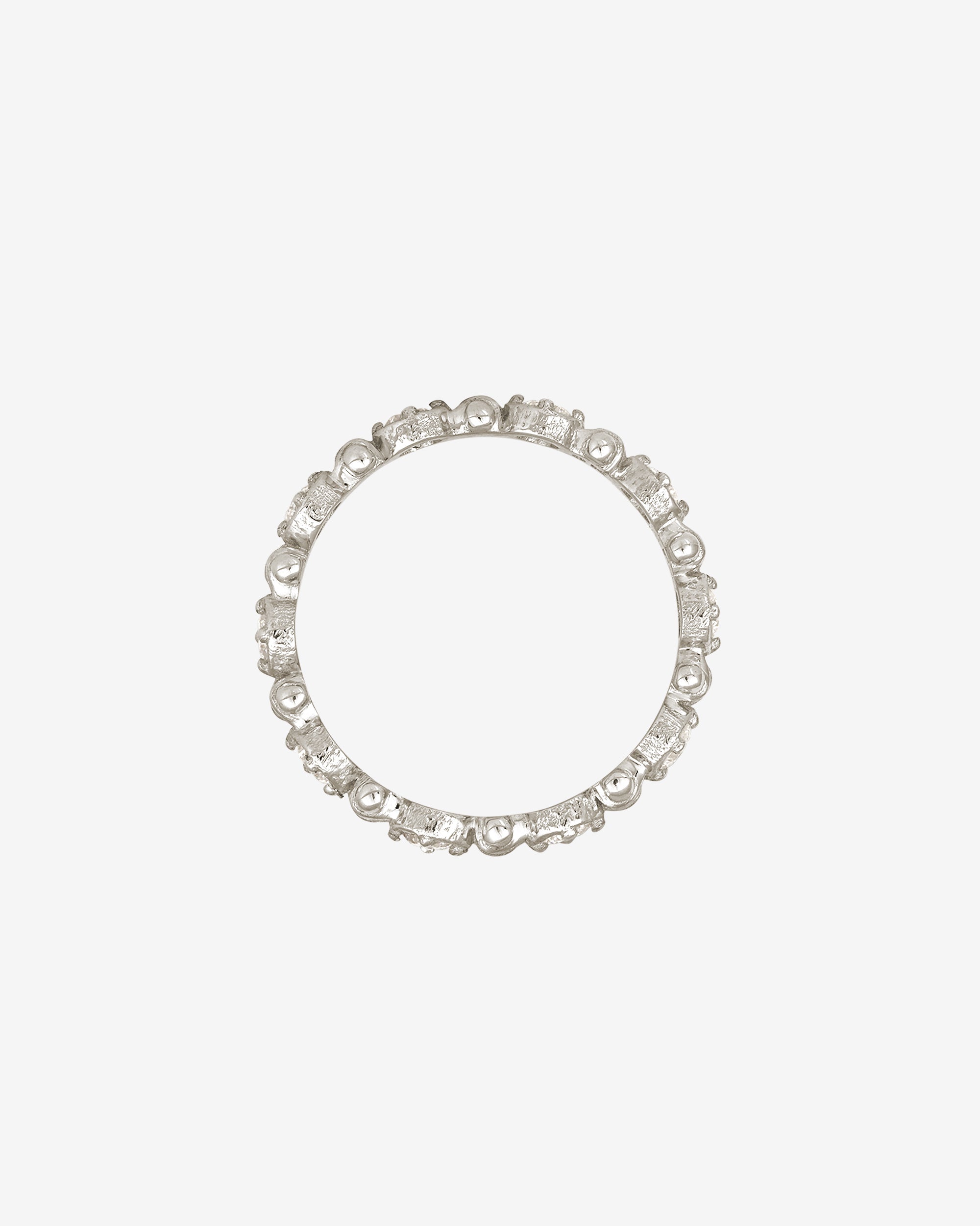 Temple of the Sun Asteria Eternity Ring Diamond White Gold