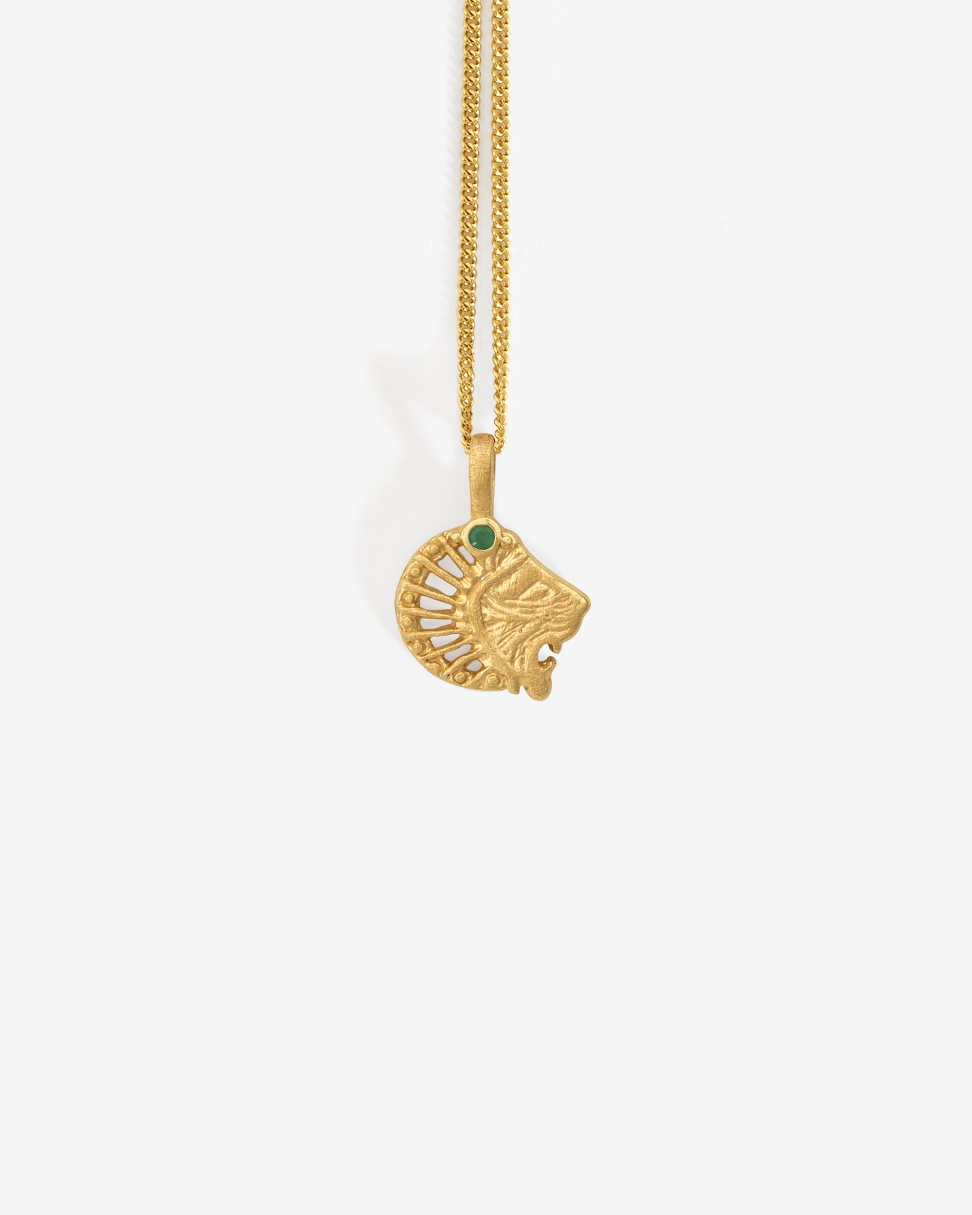 Temple of the Sun Babylon Small Necklace Gold Vermeil