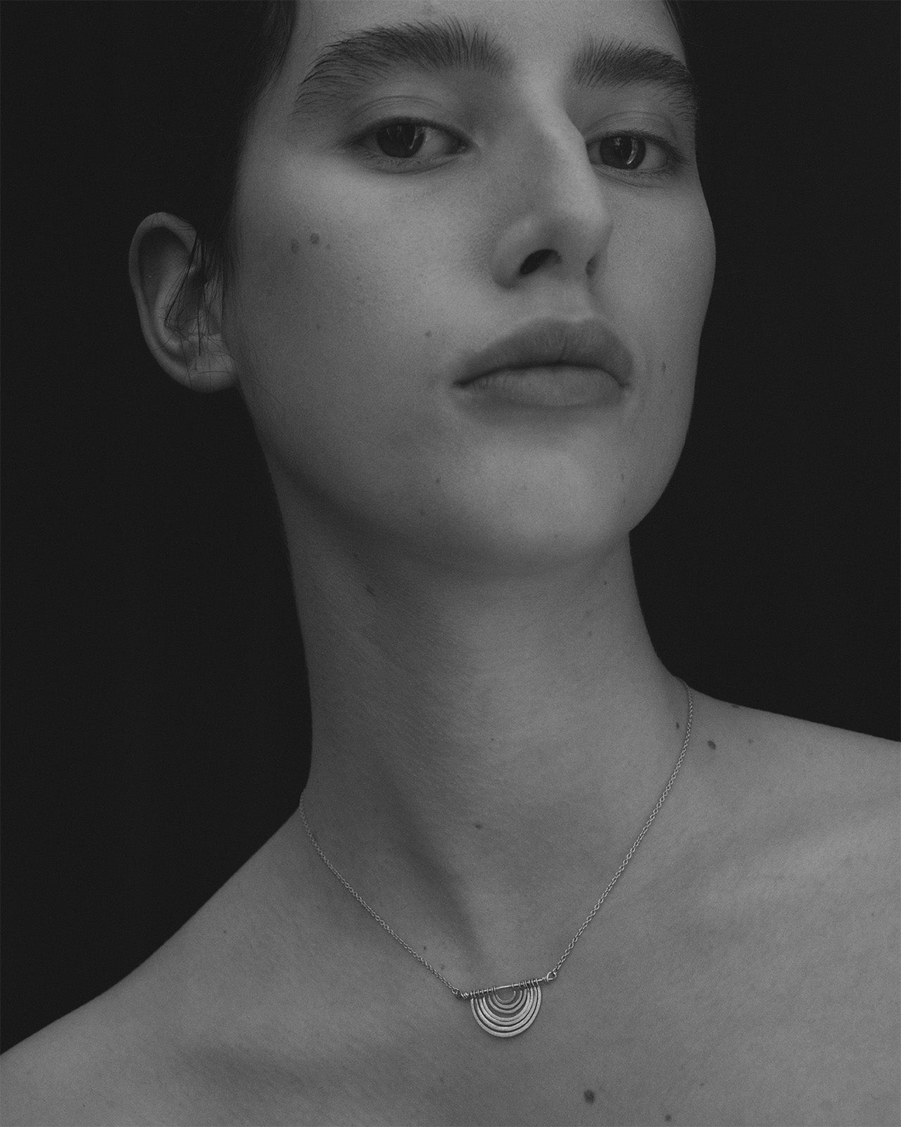 Temple of the Sun Baye Necklace Silver