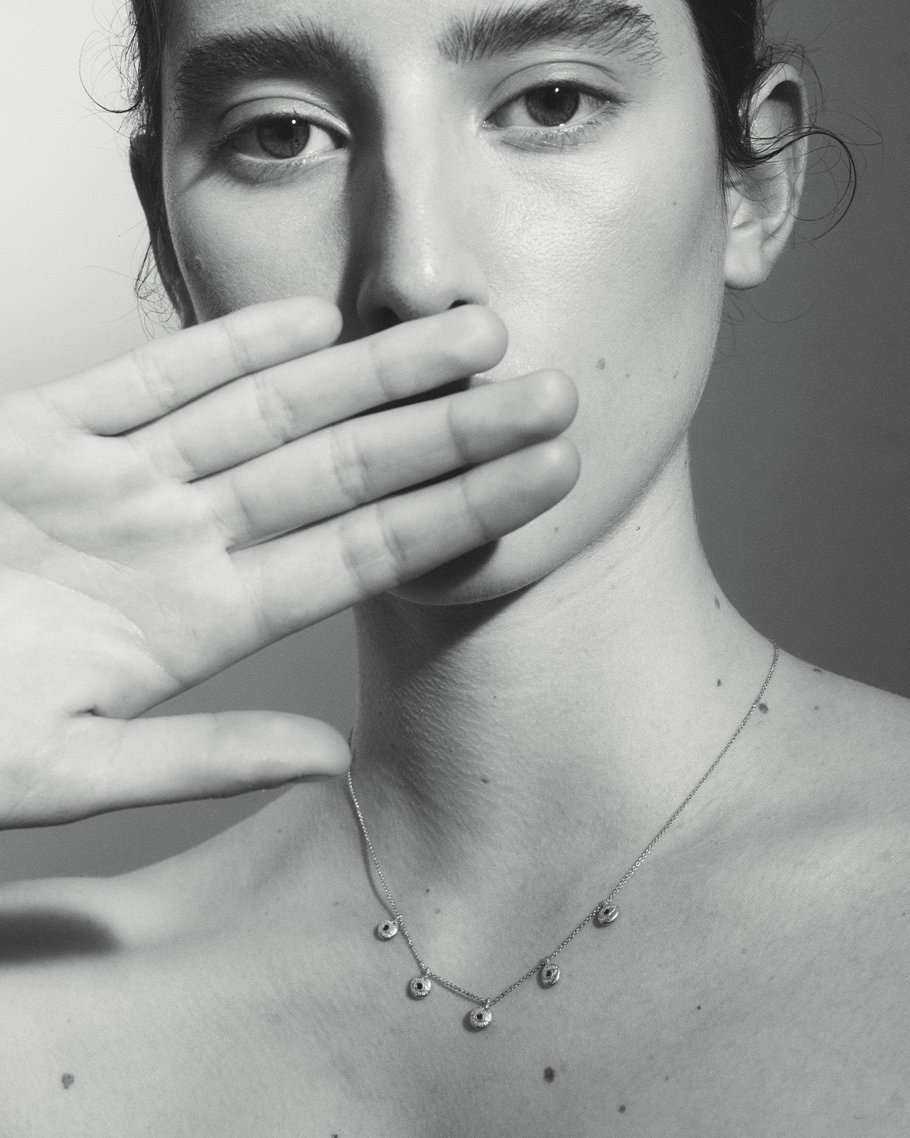 Temple of the Sun Blessing Necklace Gold Vermeil