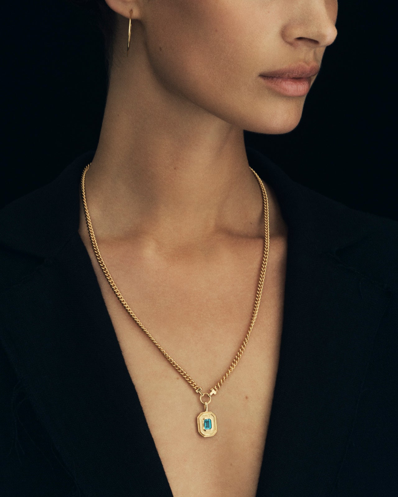 Temple of the Sun Byzantine Necklace Gold Vermeil