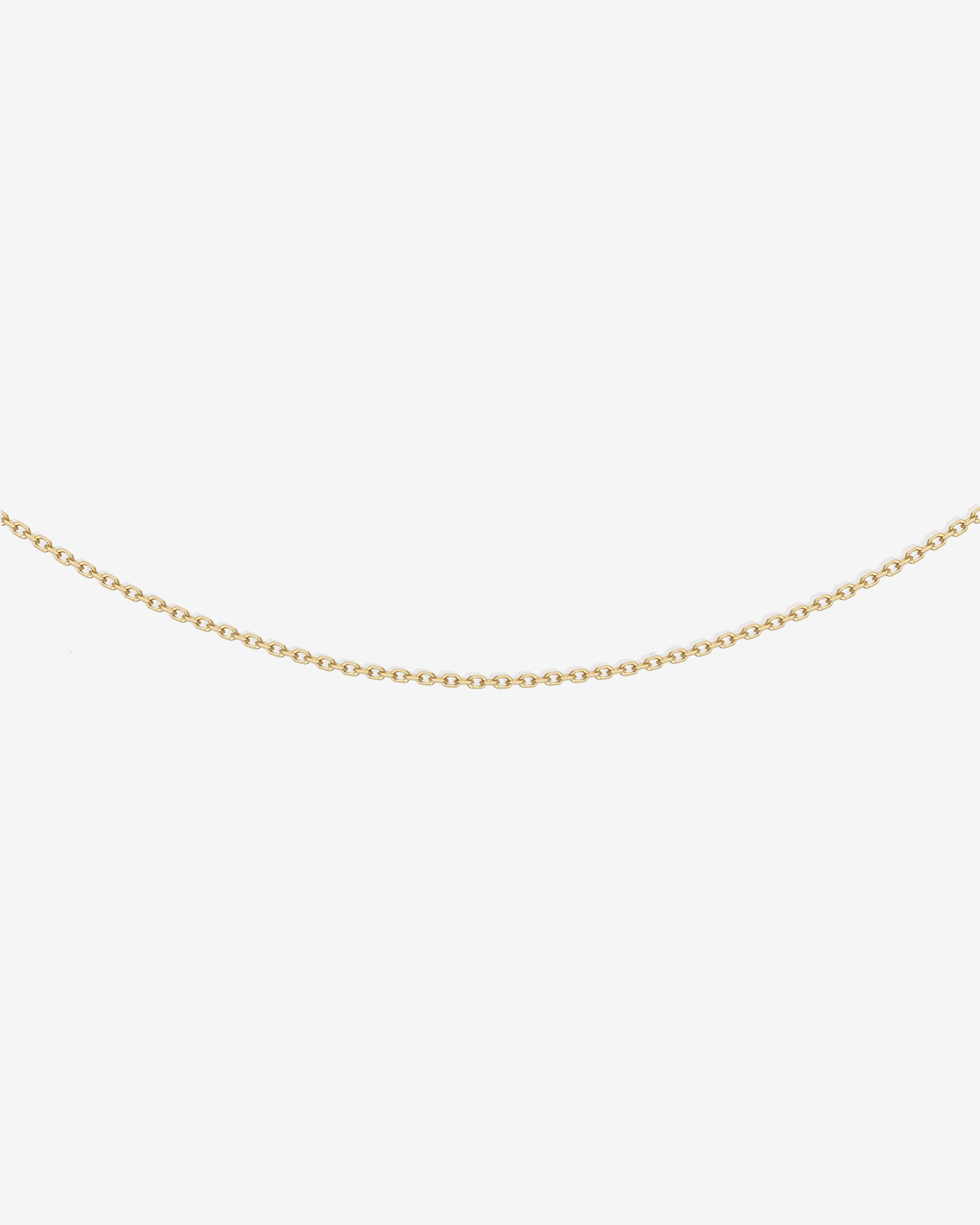 Temple of the Sun Cable Chain 0.9mm Solid Gold