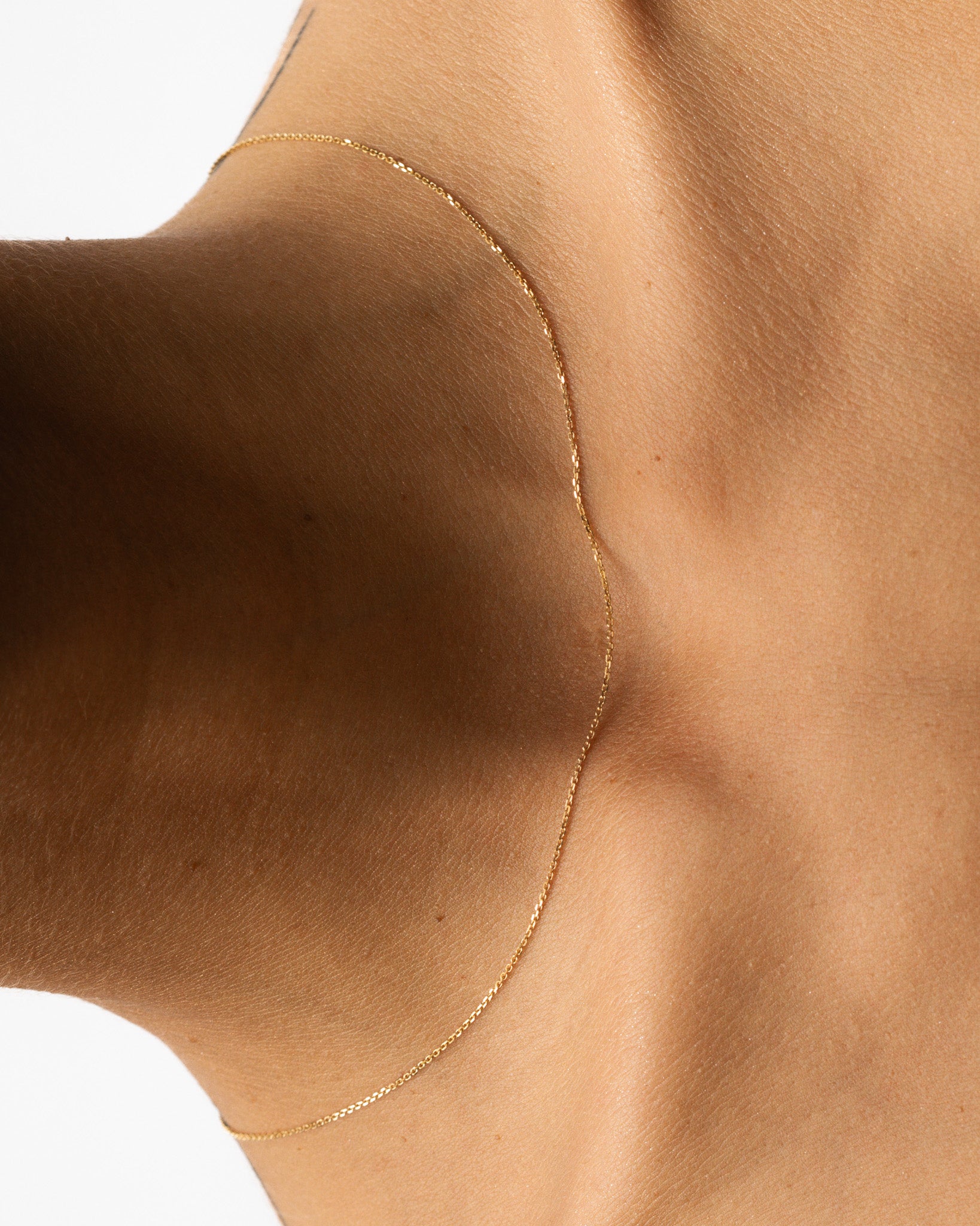 Temple of the Sun Cable Chain 0.9mm Solid Gold