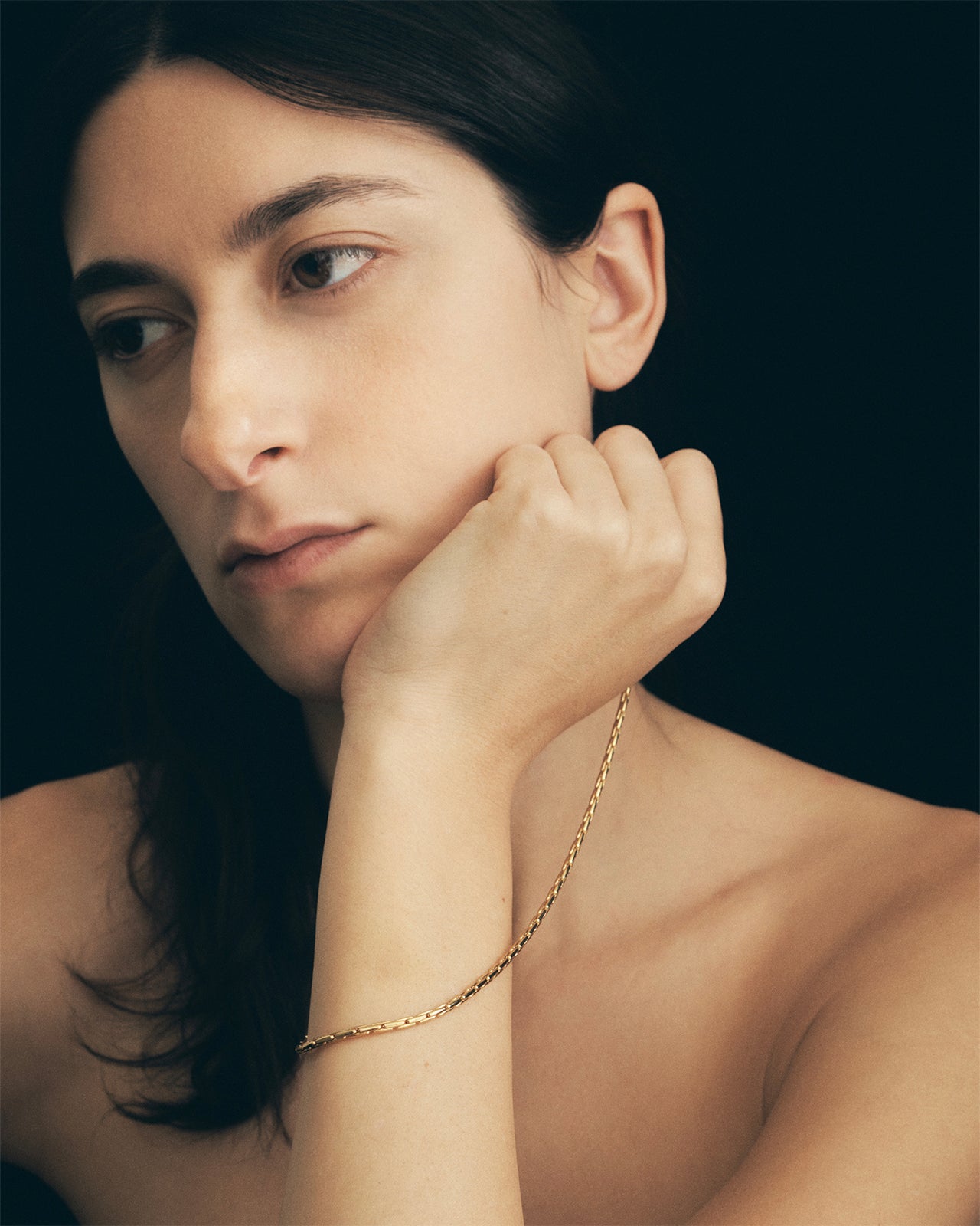 Temple of the Sun Caria Necklace Small Gold Vermeil