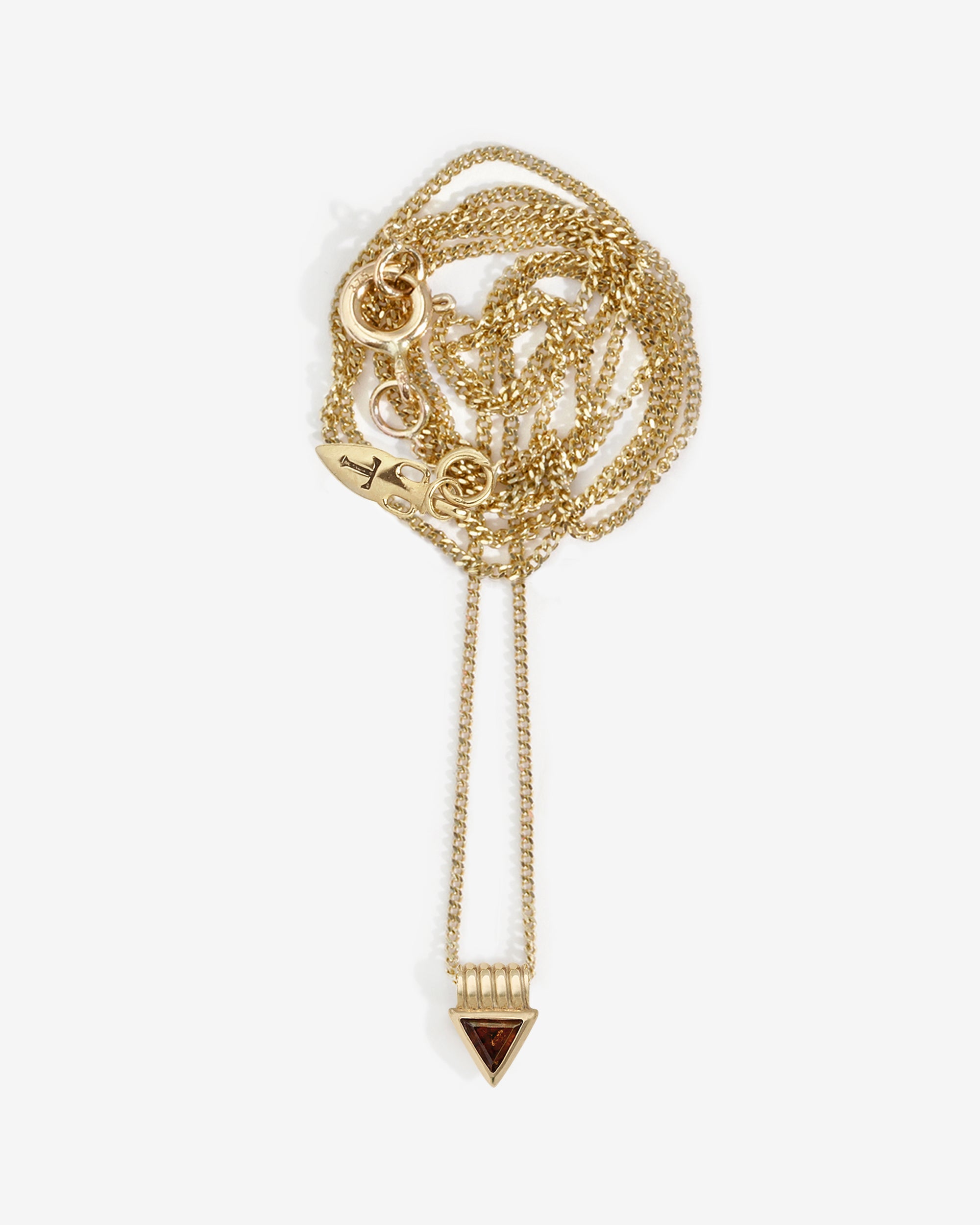 Temple of the Sun Chalice Necklace Solid Gold