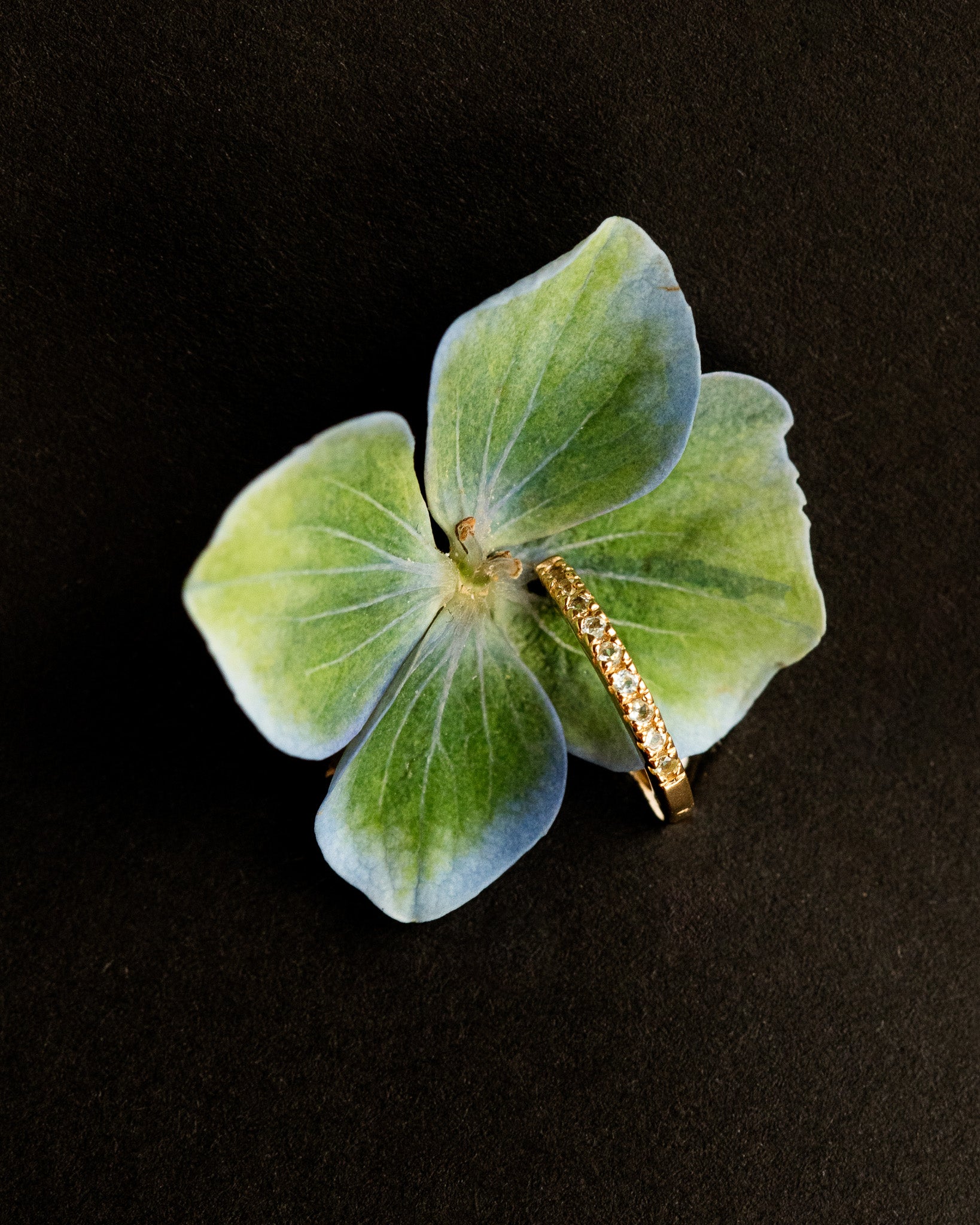 Temple of the Sun Chloe Huggie Peridot Gold Vermeil