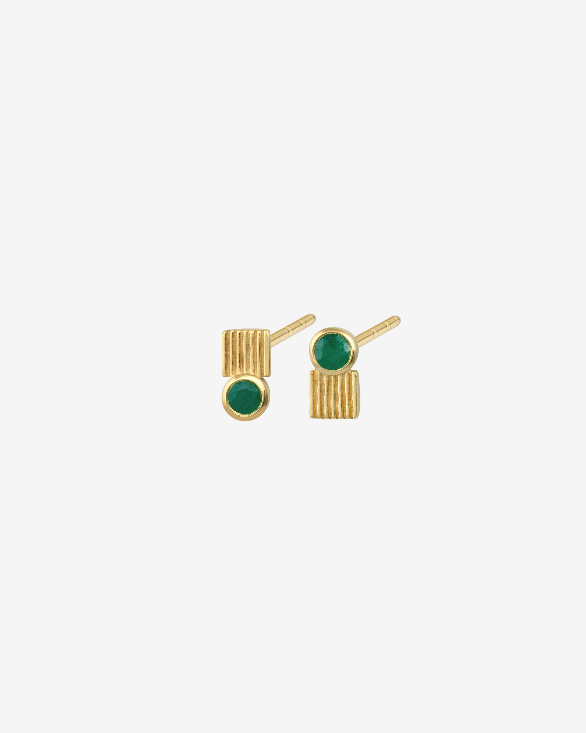 Temple of the Sun Cindi Studs Gold Vermeil