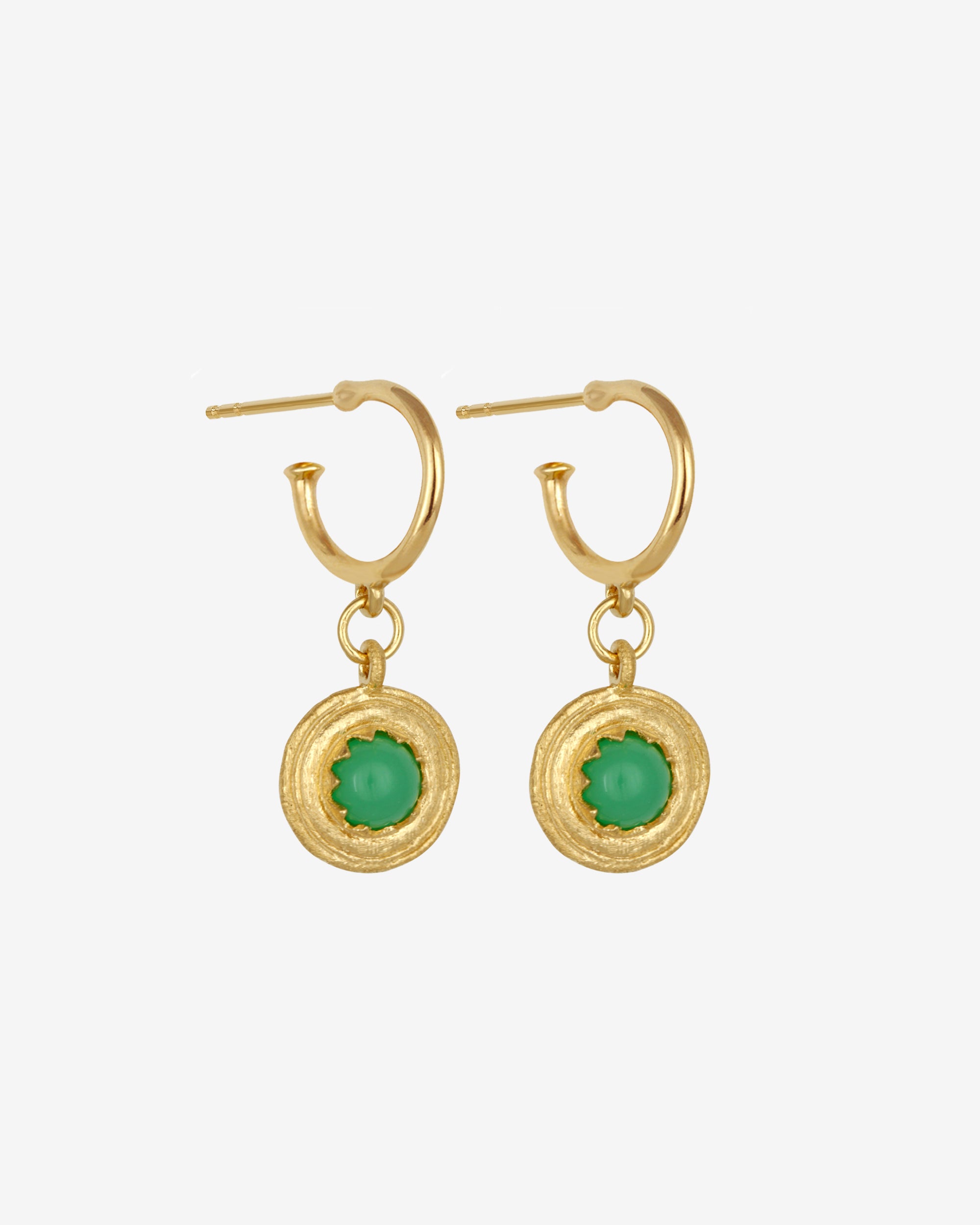 Temple of the Sun Cora Earrings Gold Vermeil